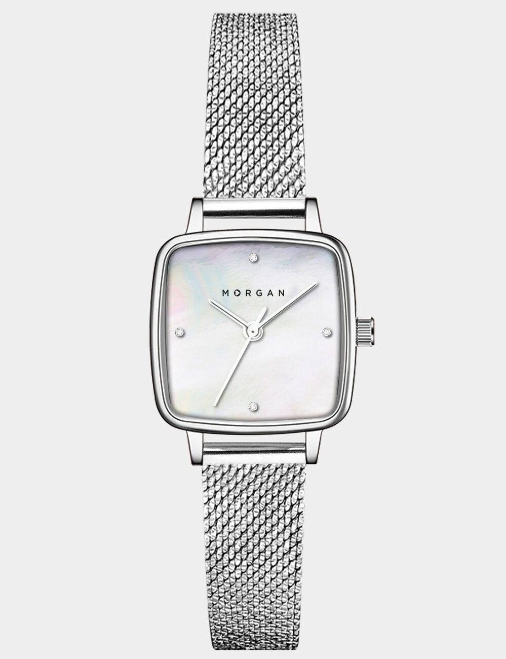 Reloj couleur argent mujer