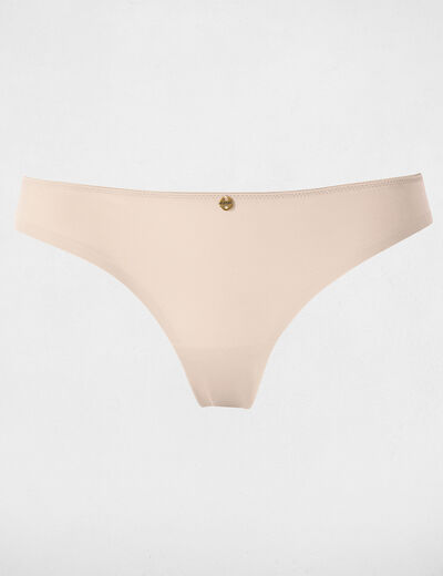 Tanga beige mujer