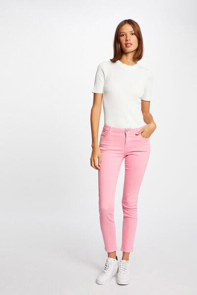 Vaquero skinny talle bajo  mujer
