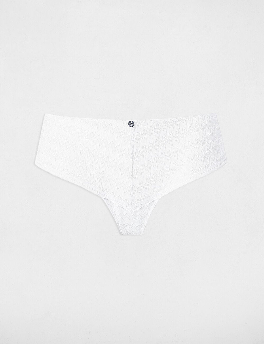 Braguita de encaje blanco mujer