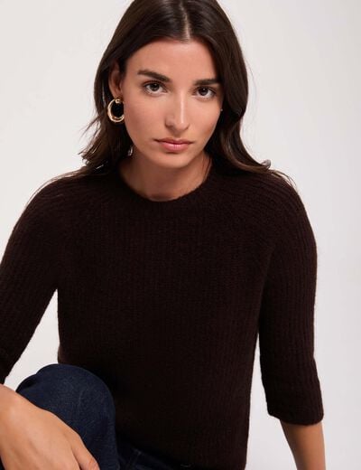 marr&oacute;n oscuro mujer