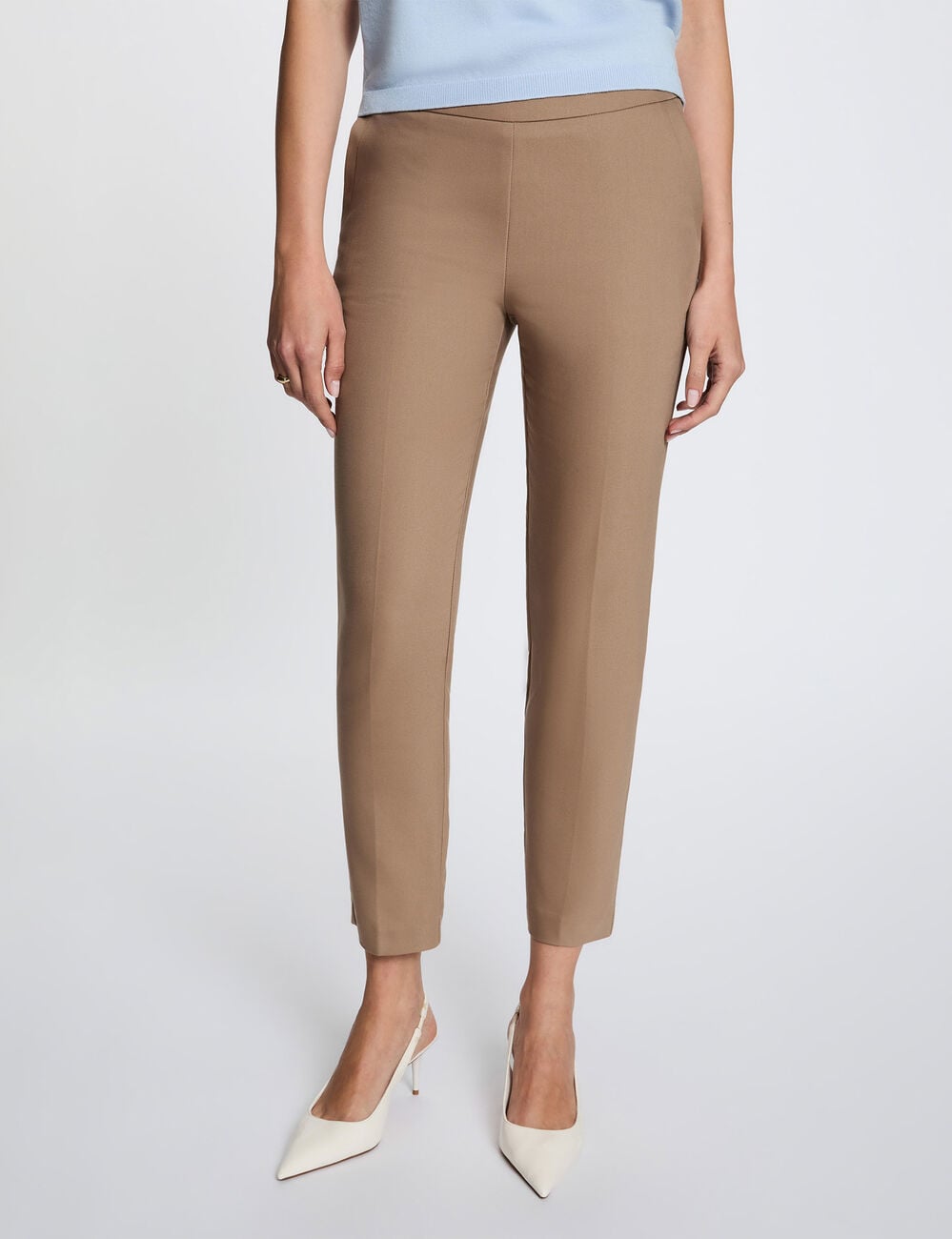 Pantal&oacute;n cigarette estilo corto topo mujer