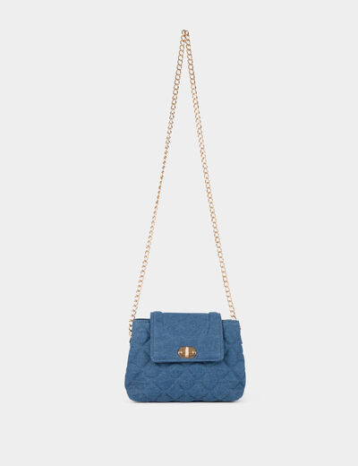 Bolso cartera de mano vaquero denim stone mujer