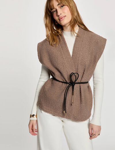 Chaleco topo mujer