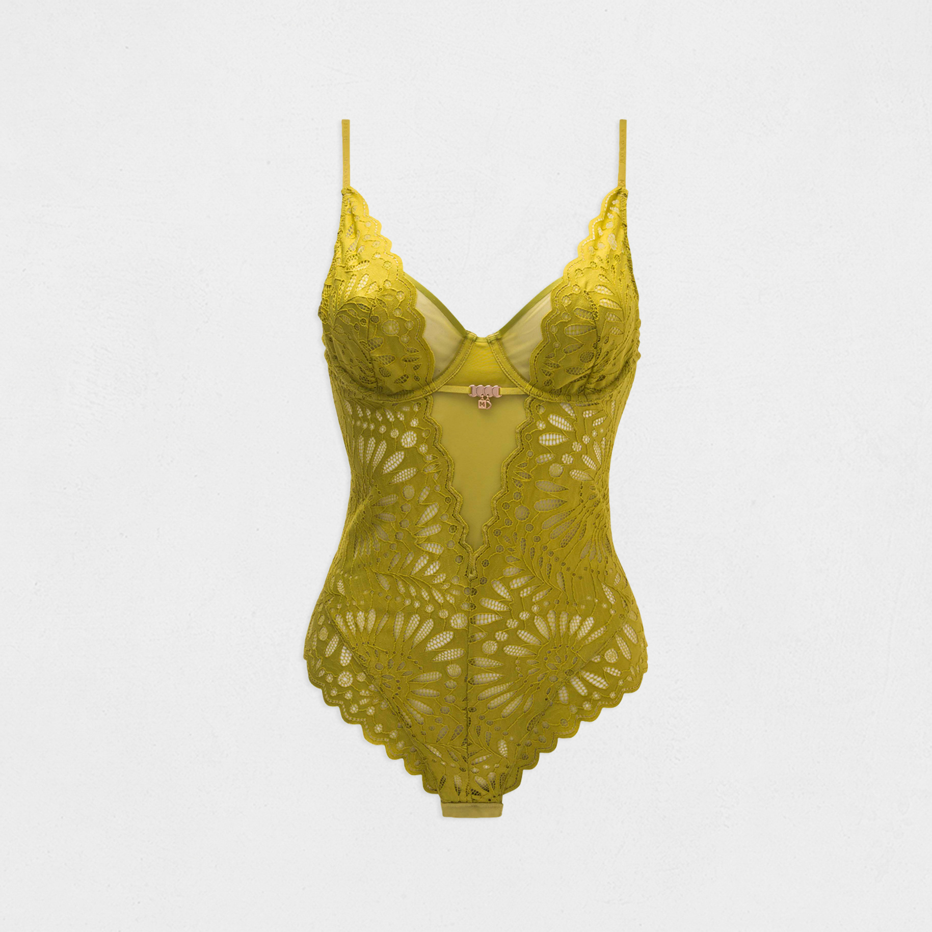body de encaje verde mujer Body de encaje verde mujer
