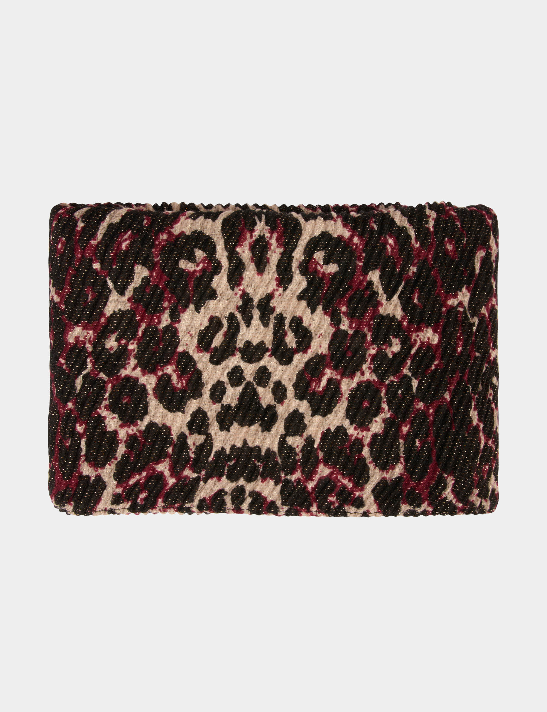 Pa&ntilde;uelo plisado multicolor mujer