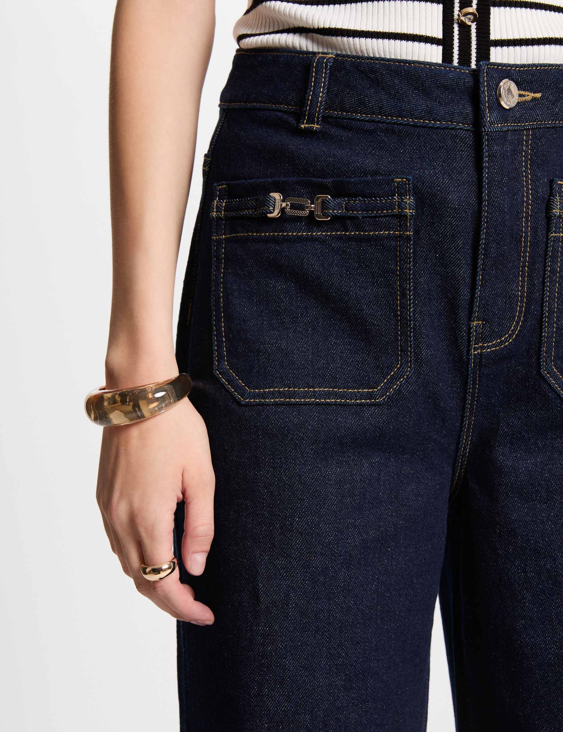 vaquero pernera ancha denim crudo mujer Vaquero pernera ancha denim crudo mujer