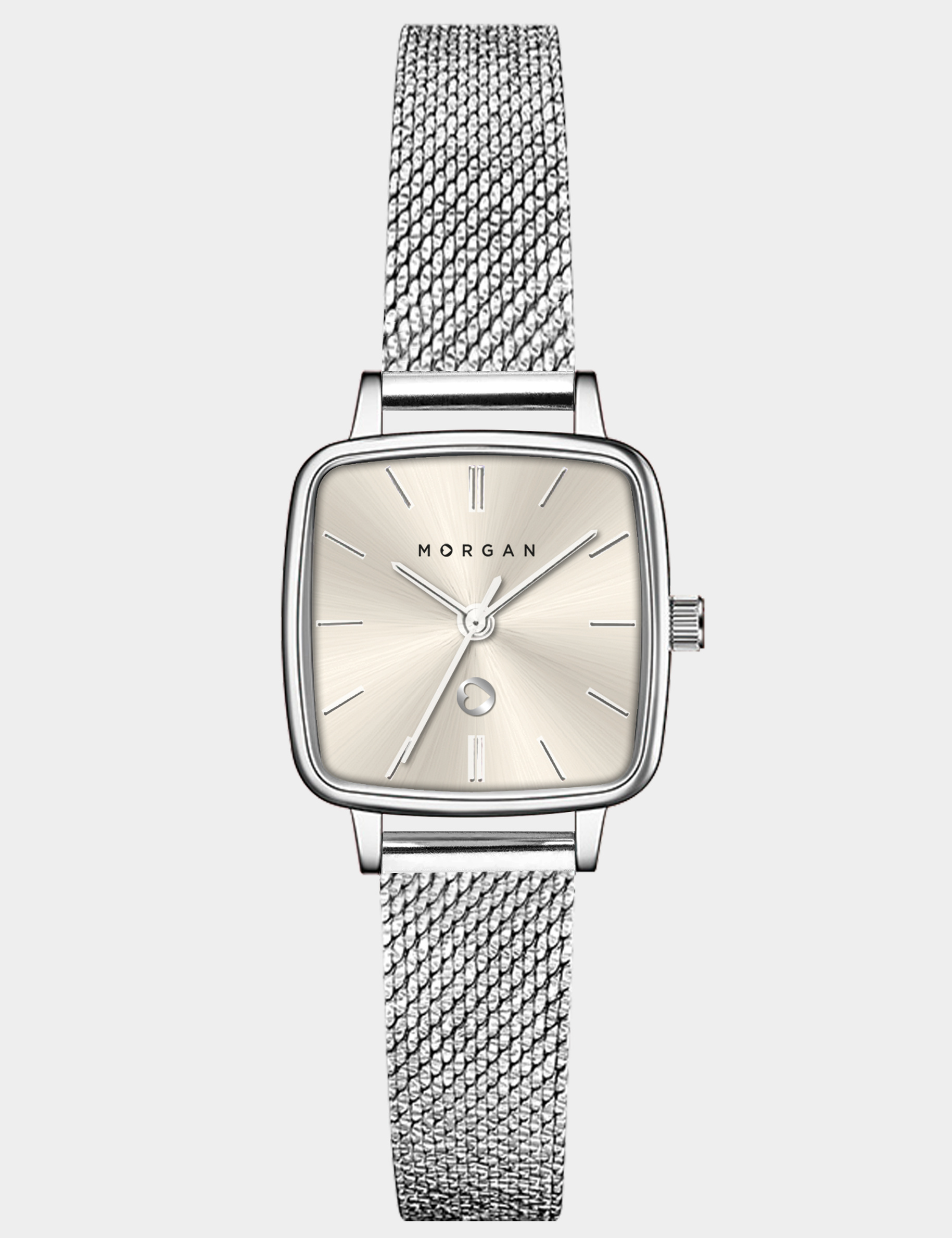 Reloj couleur argent mujer