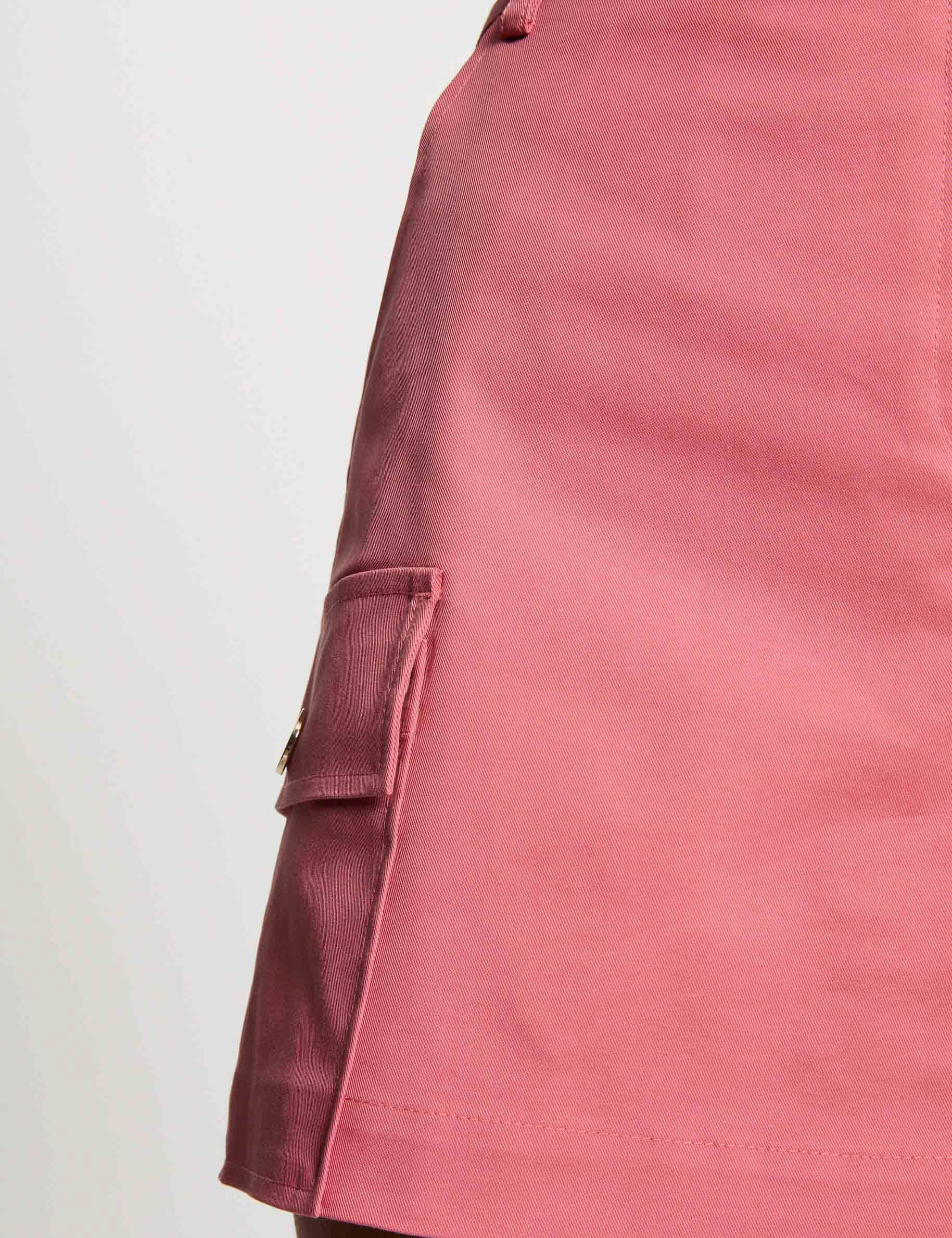 falda short corta rosa envejecido mujer Falda short corta rosa envejecido mujer