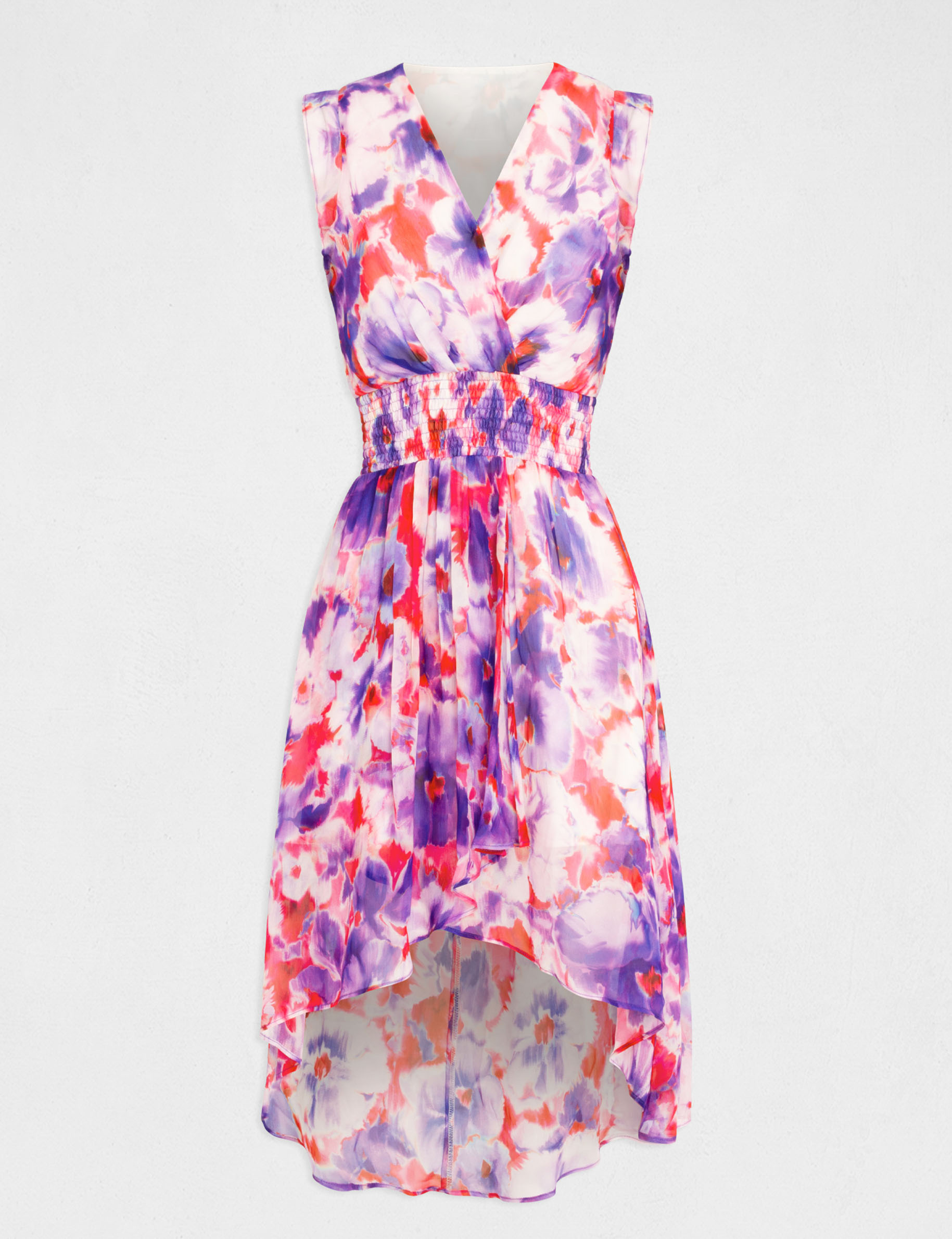 vestido recto sin mangas estampado multico mujer Vestido recto sin mangas estampado multico mujer