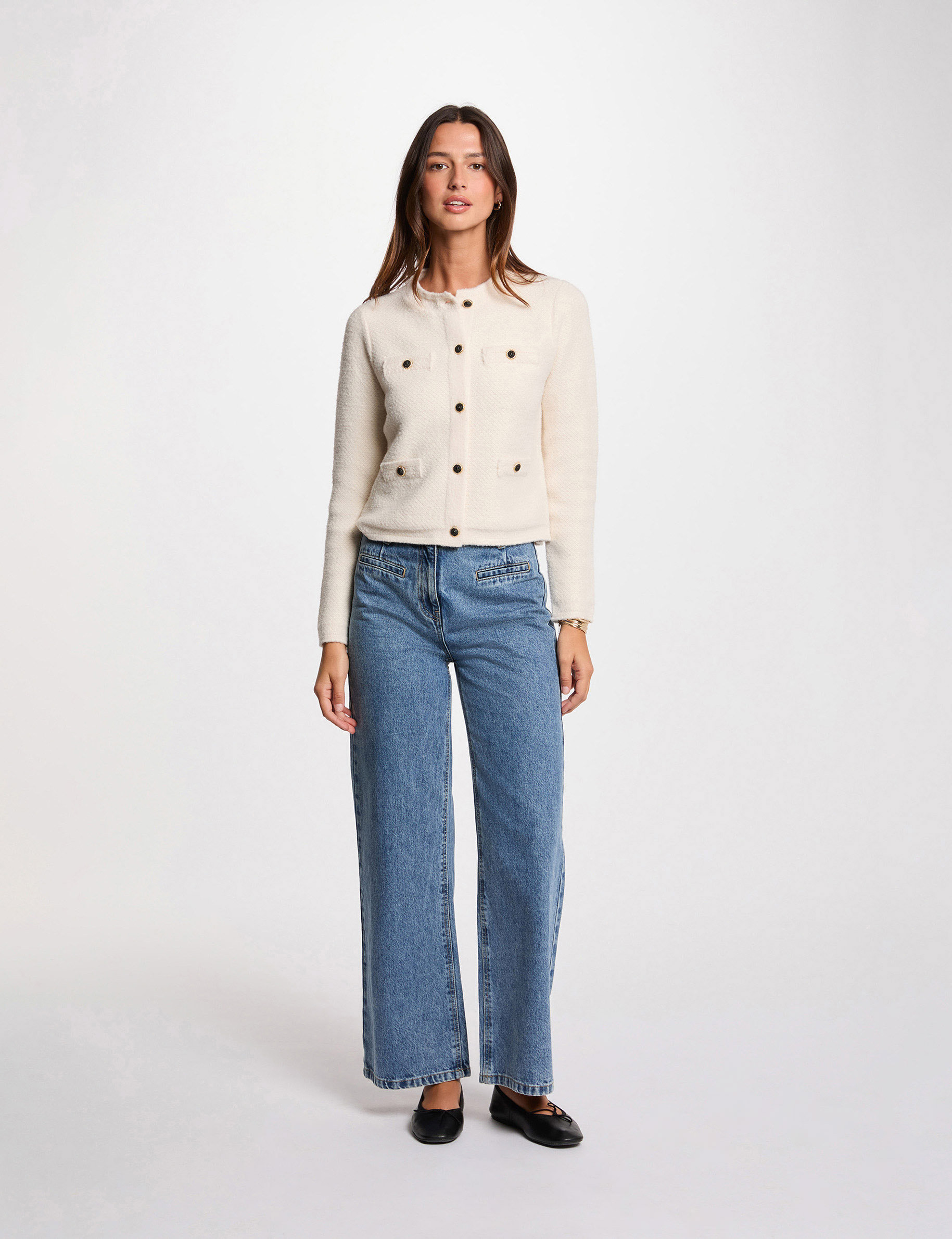 Las Mejores Ofertas En Moschino Cardigans Manga Larga Para Mujeres