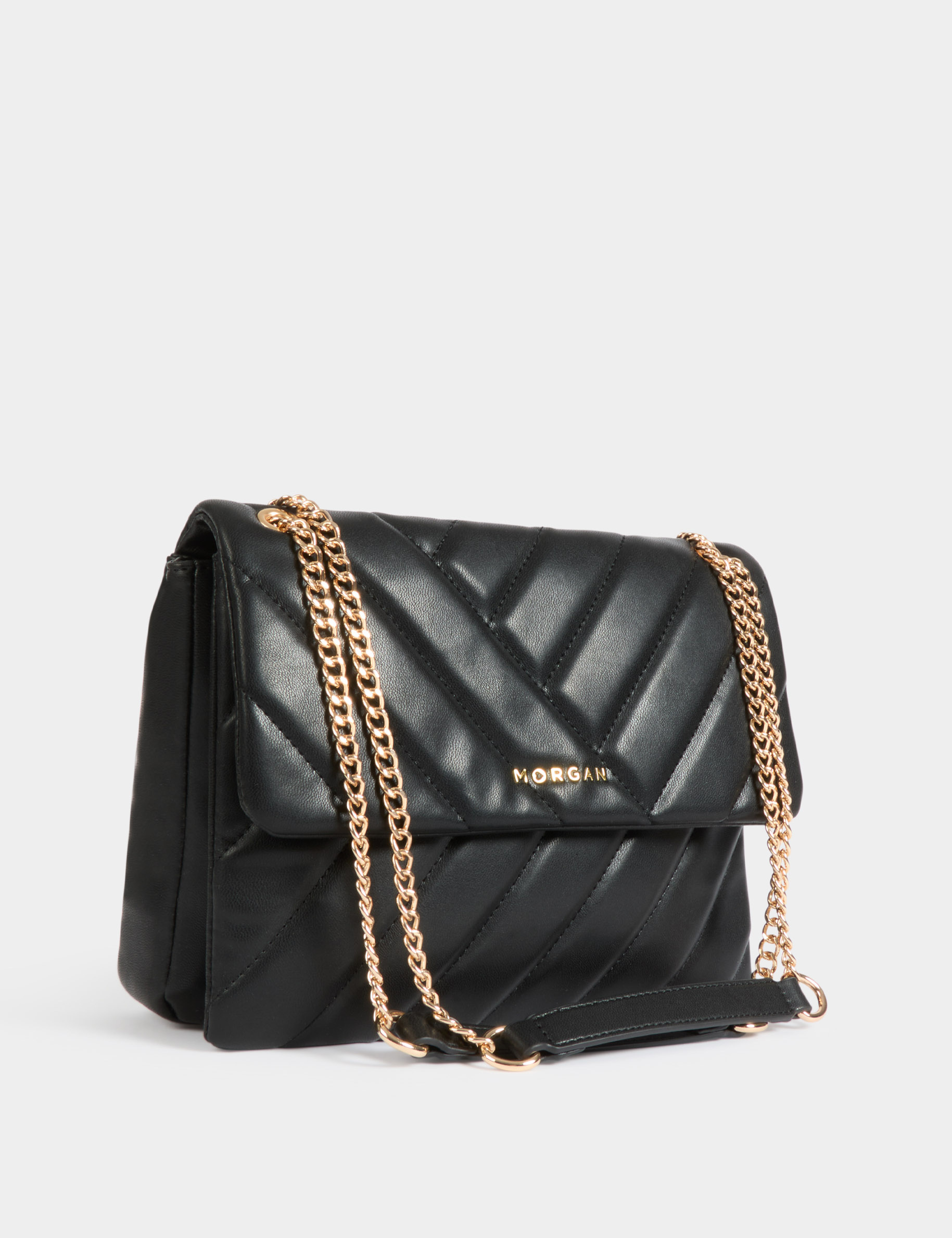 bolso acolchado negro mujer Bolso acolchado negro mujer