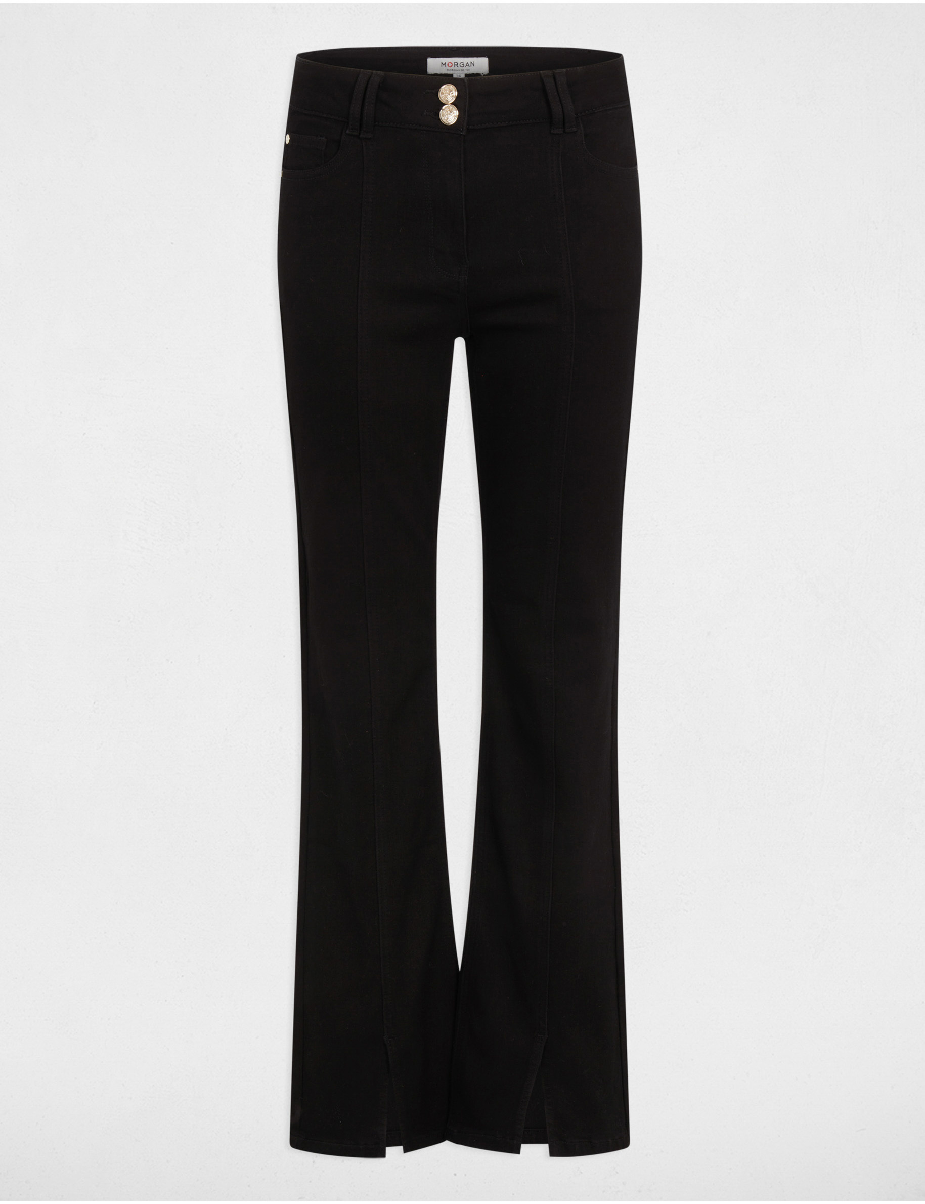 vaquero boot cut negro mujer Vaquero boot-cut negro mujer