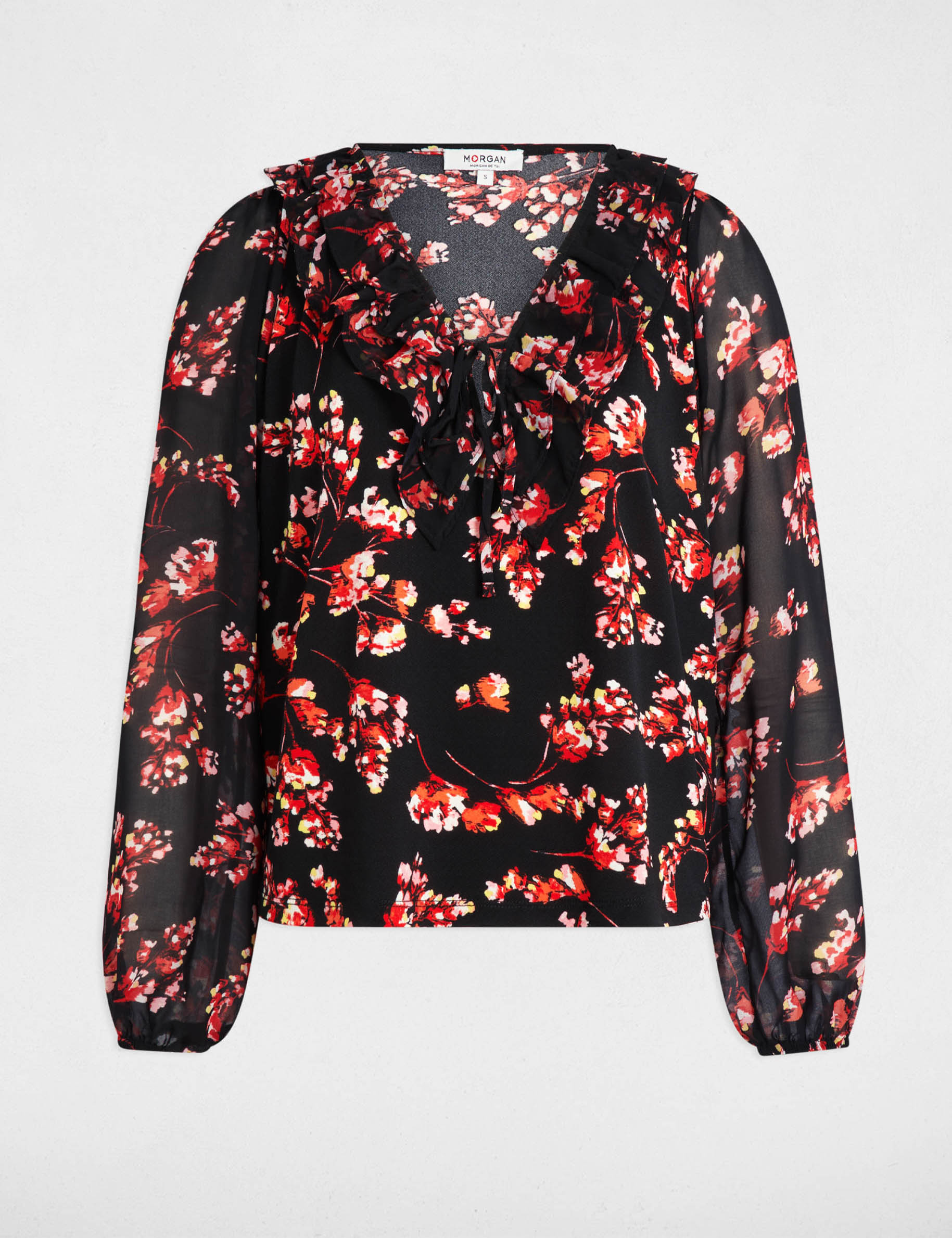 camiseta manga larga multicolor mujer Camiseta manga larga multicolor mujer