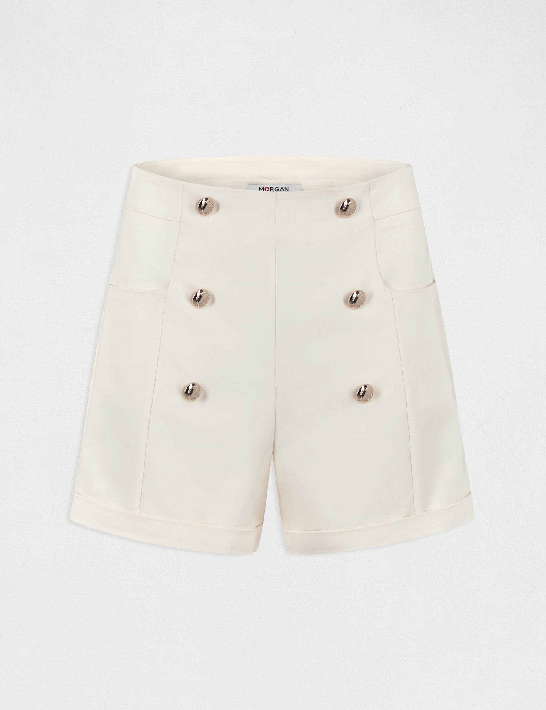 Short city recto con botones mujer Short city recto con botones mujer