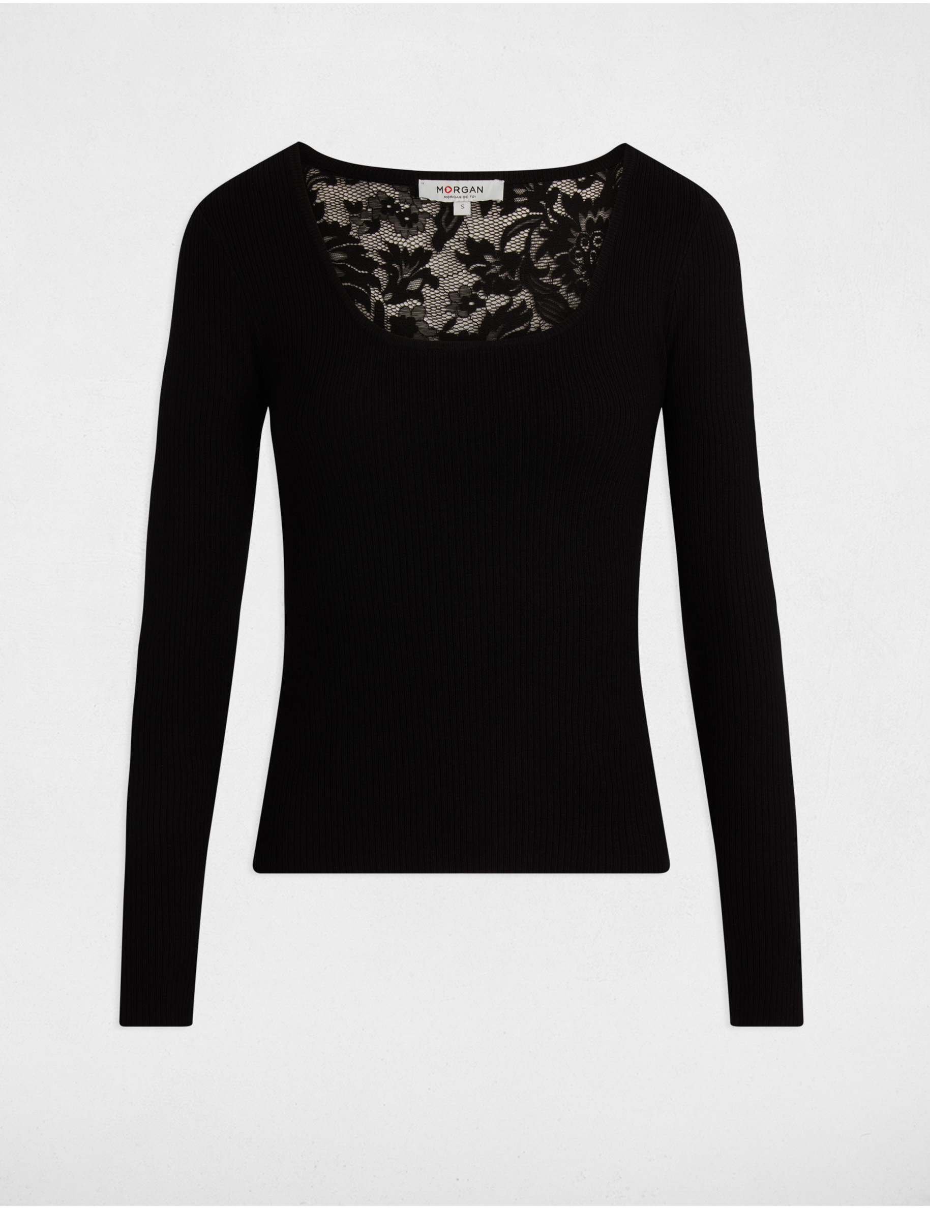 jersey manga larga negro mujer Jersey manga larga negro mujer