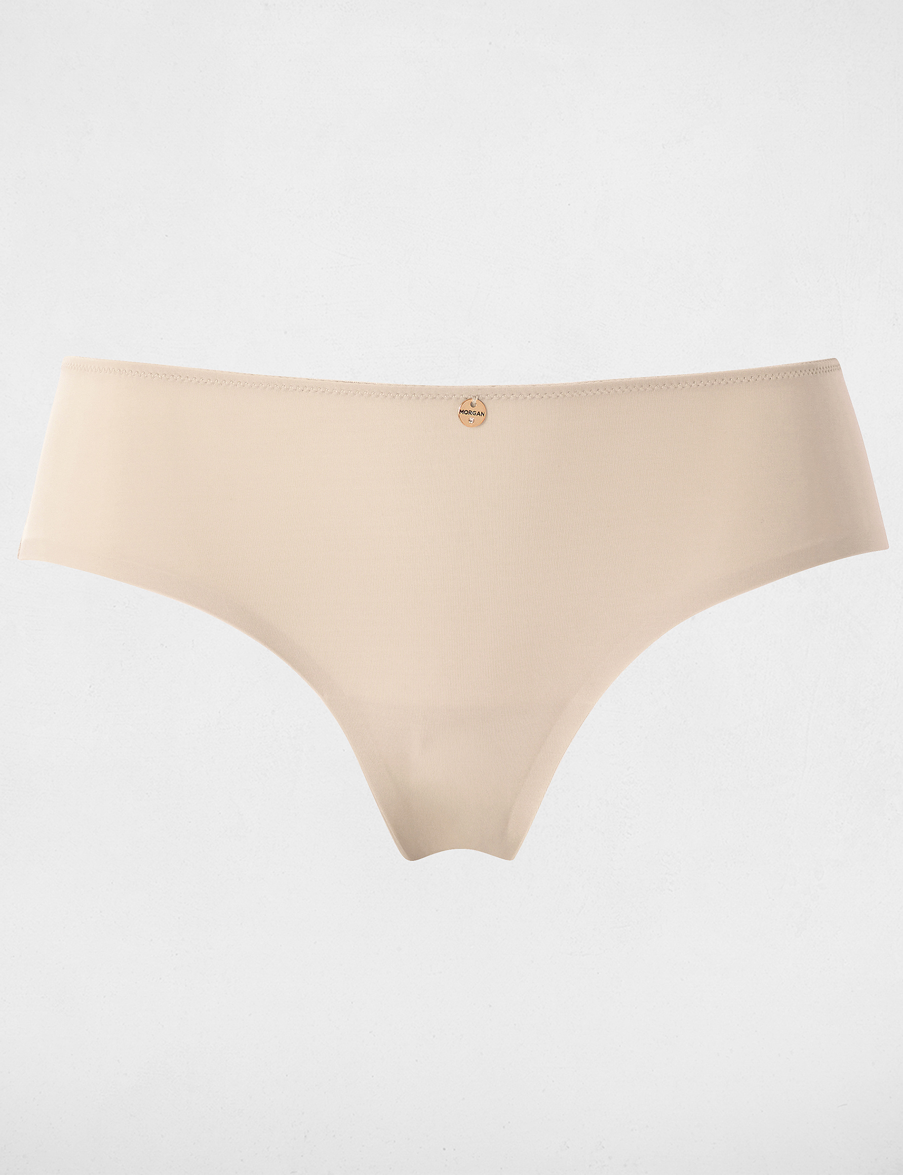 Braguita de encaje beige mujer
