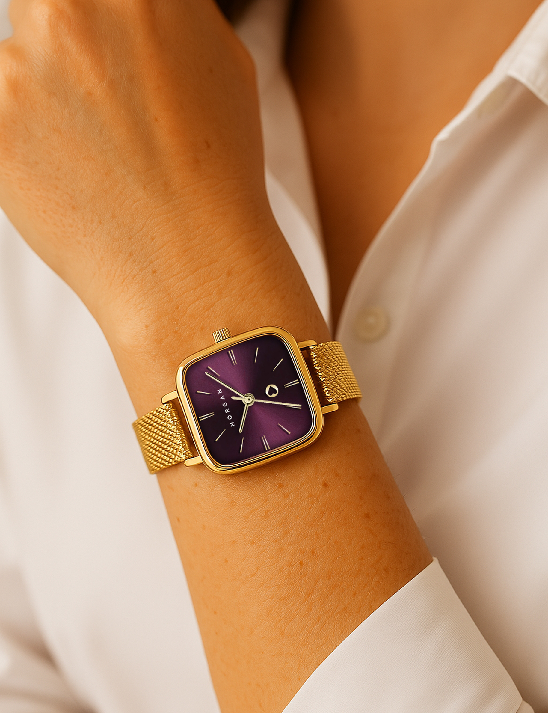 Reloj amarillo oro mujer