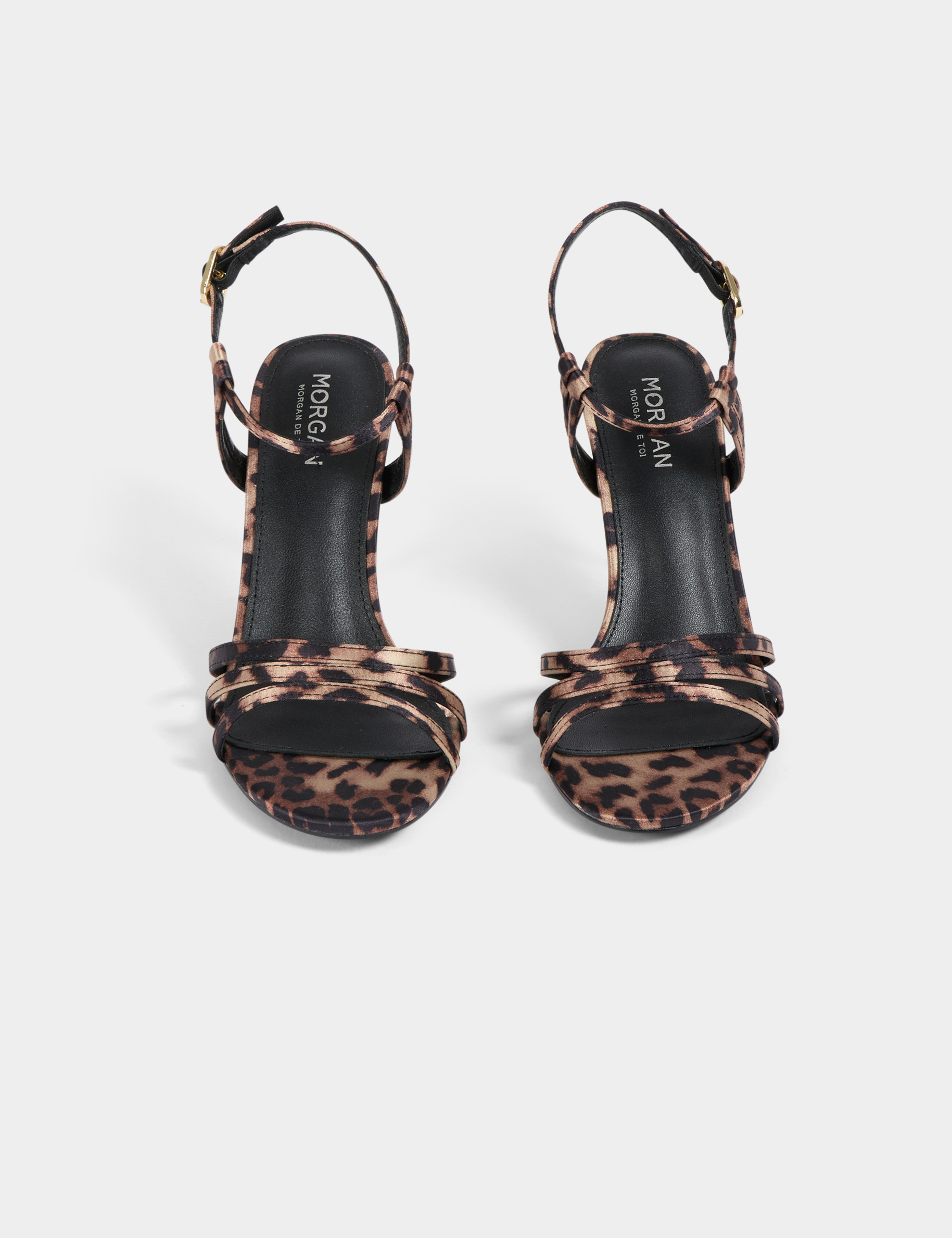 sandalias tacones estampadas multicolor mujer Sandalias tacónes estampadas multicolor mujer