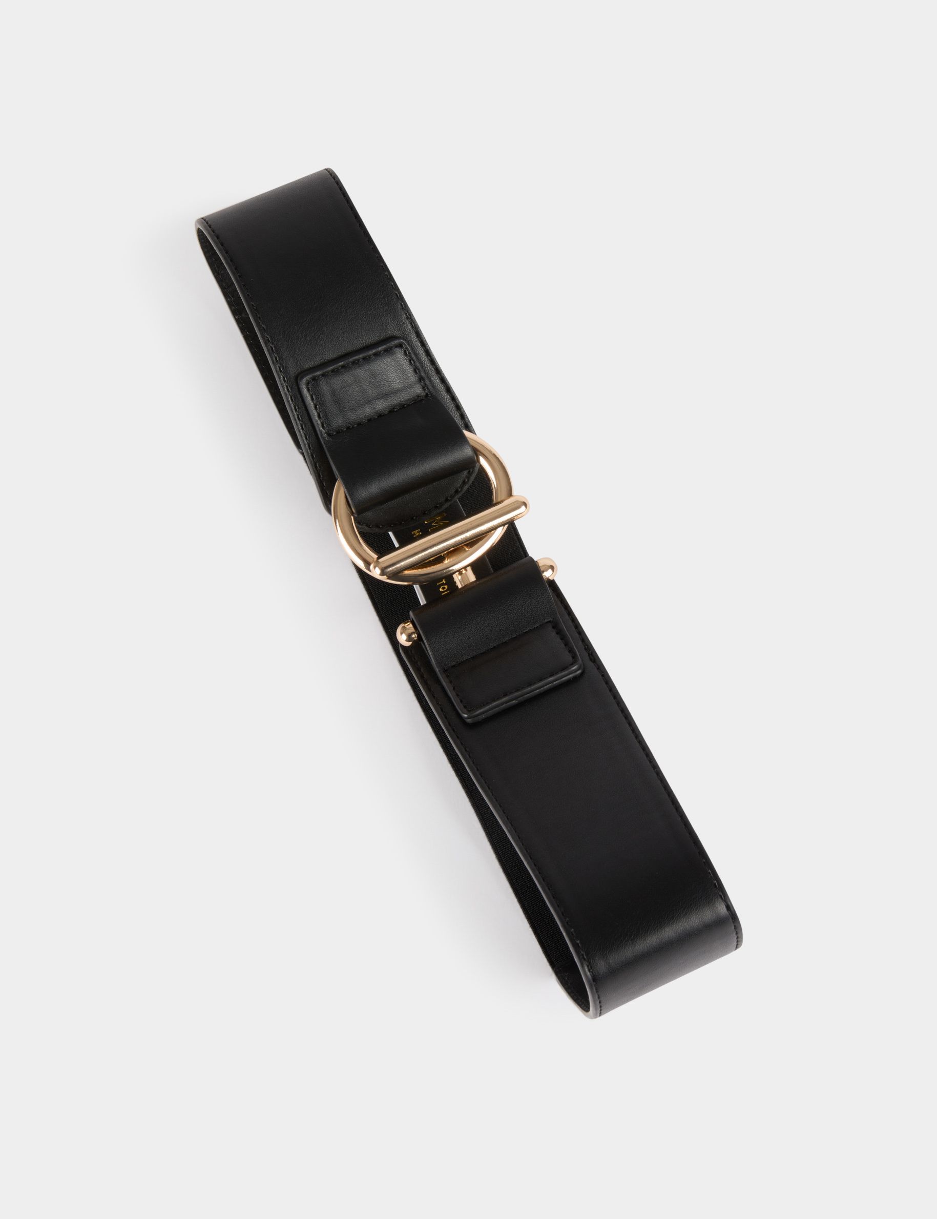 cinturon elastico negro mujer Cinturón elástico negro mujer