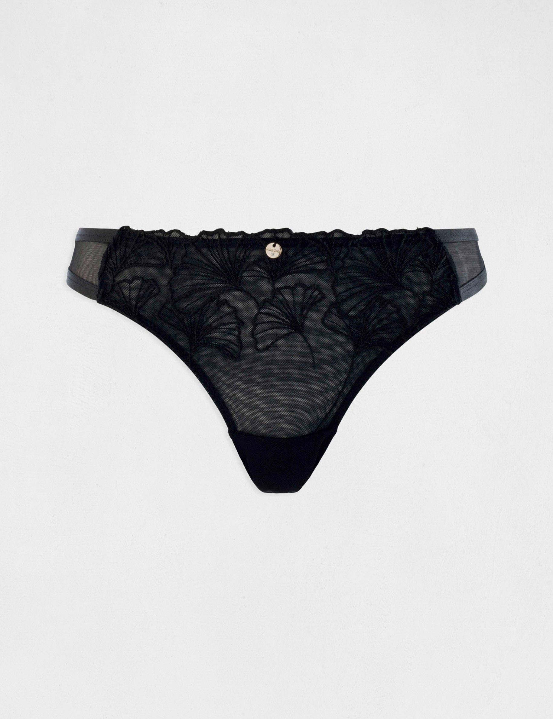 tanga de encaje negro mujer Tanga de encaje negro mujer