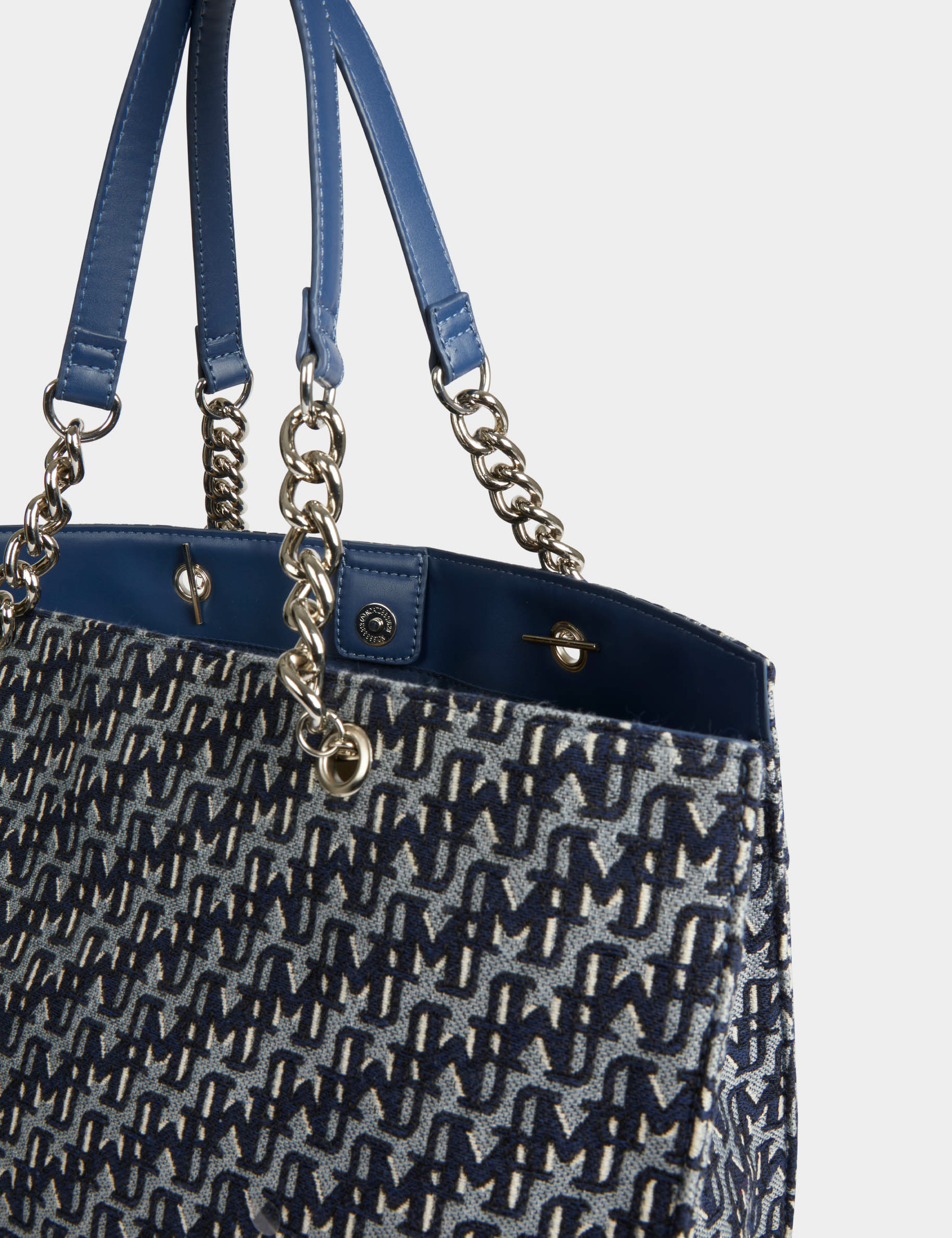 bolso shopper estampado denim stone mujer Bolso shopper estampado denim stone mujer