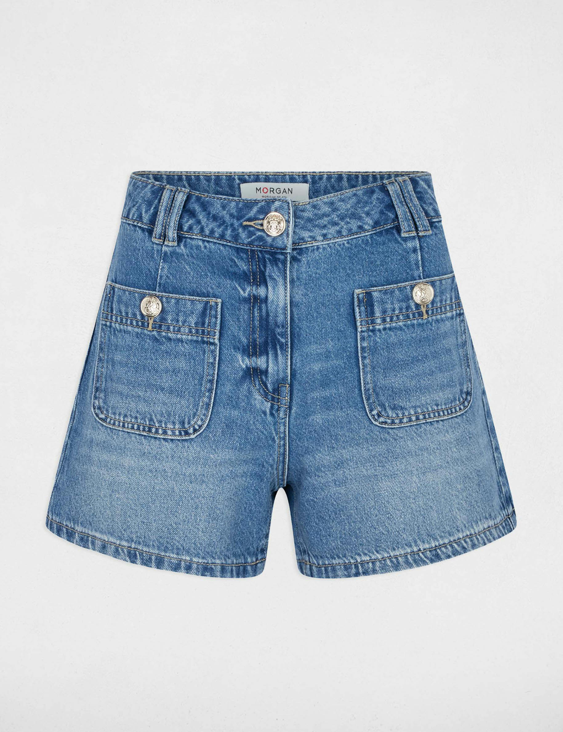 short vaquero slim denim stone mujer Short vaquero slim denim stone mujer