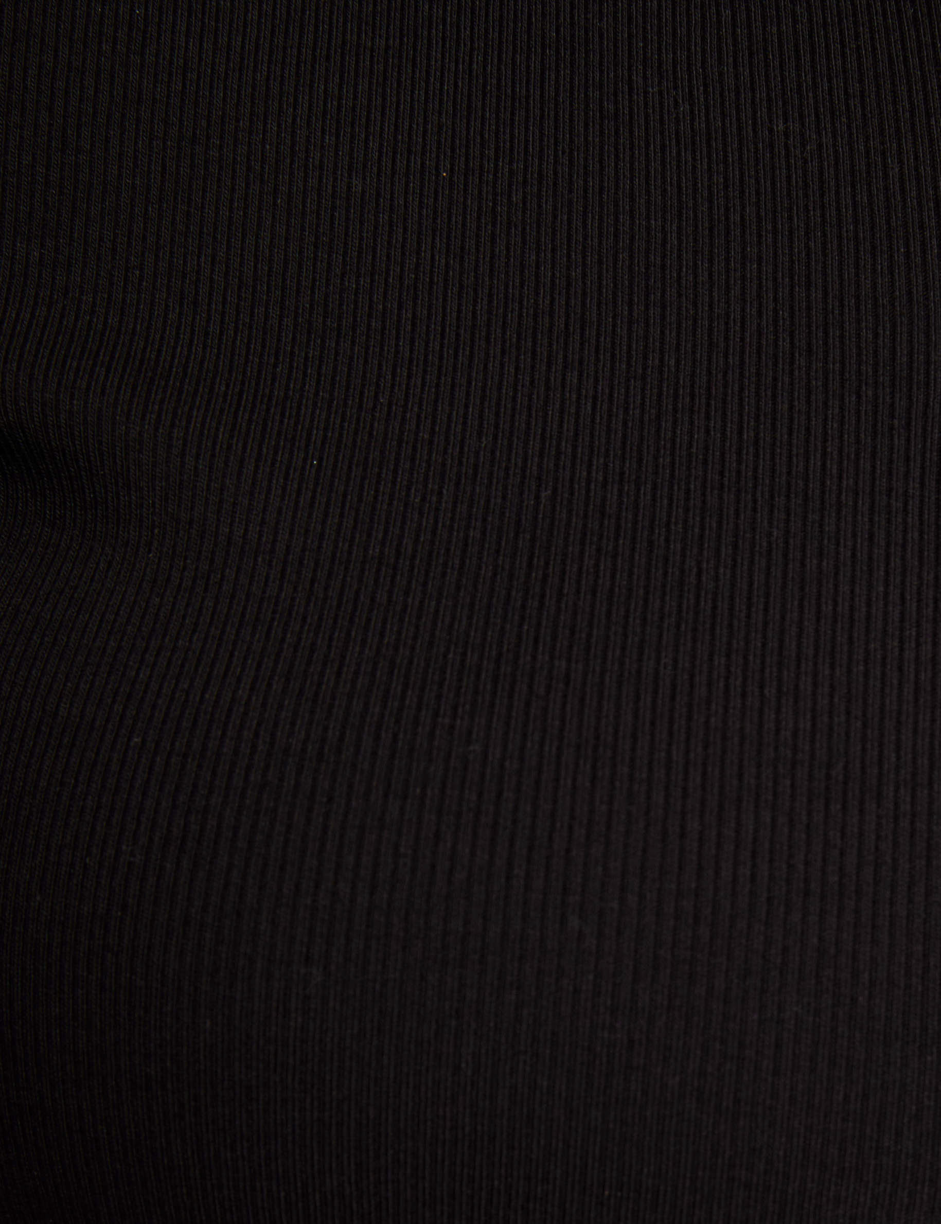 Camiseta manga corta negro mujer