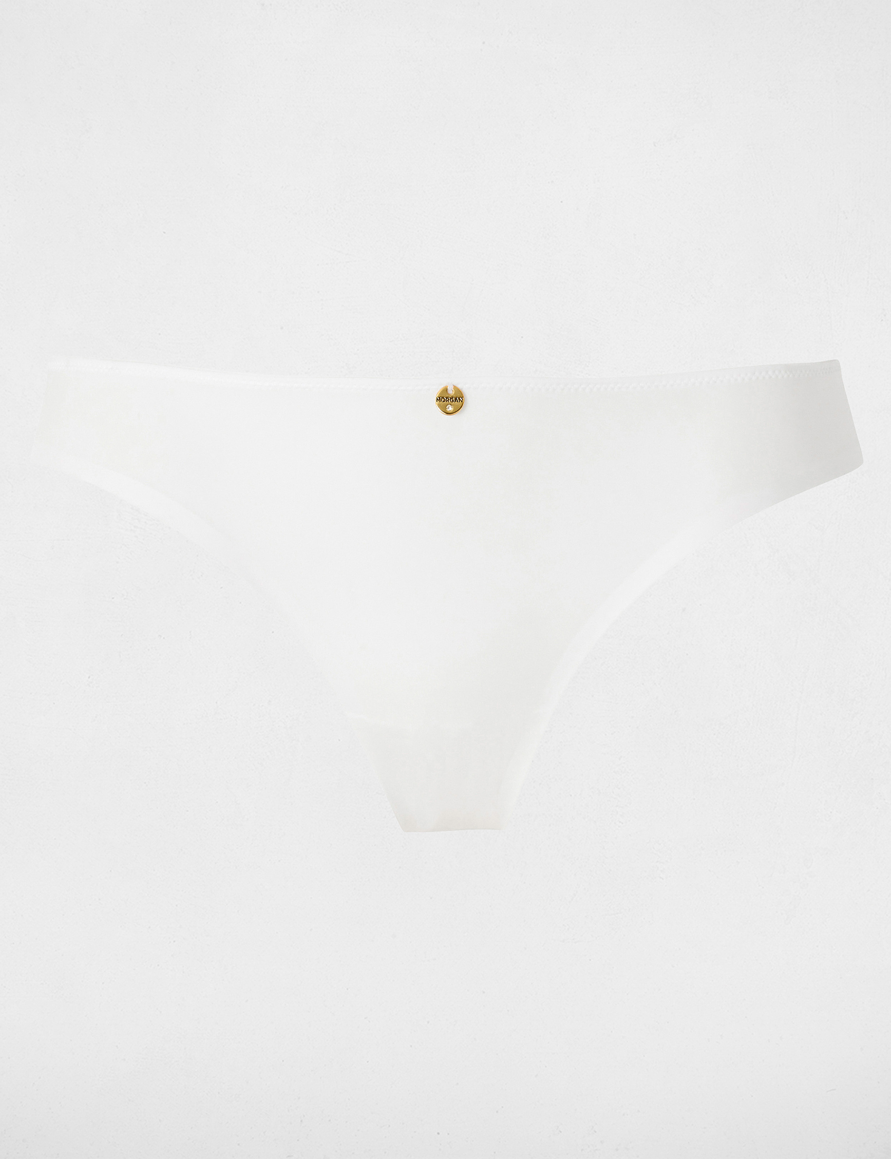 Tanga blanco mujer