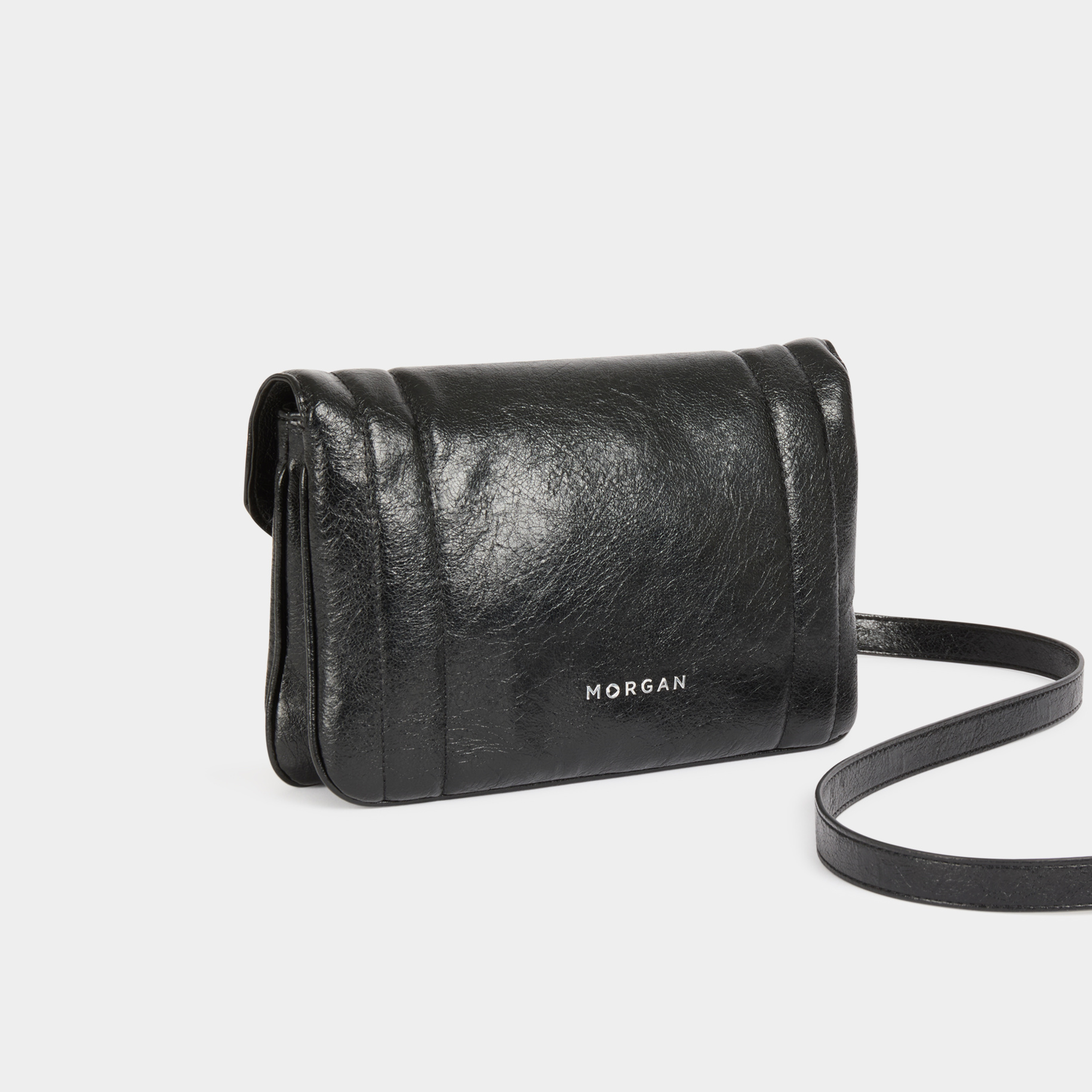 bolso con asa de cadena negro mujer Bolso con asa de cadena negro mujer