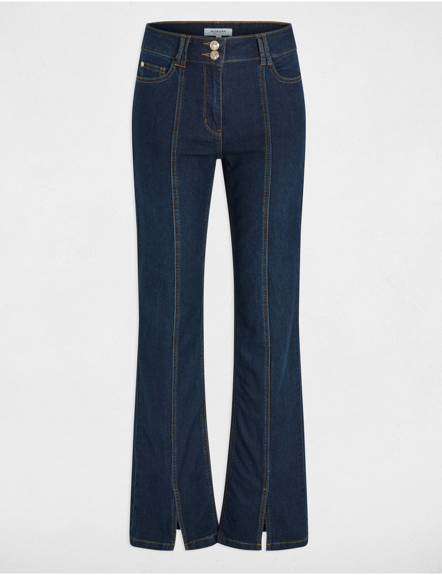 vaquero boot cut denim crudo mujer Vaquero boot-cut denim crudo mujer
