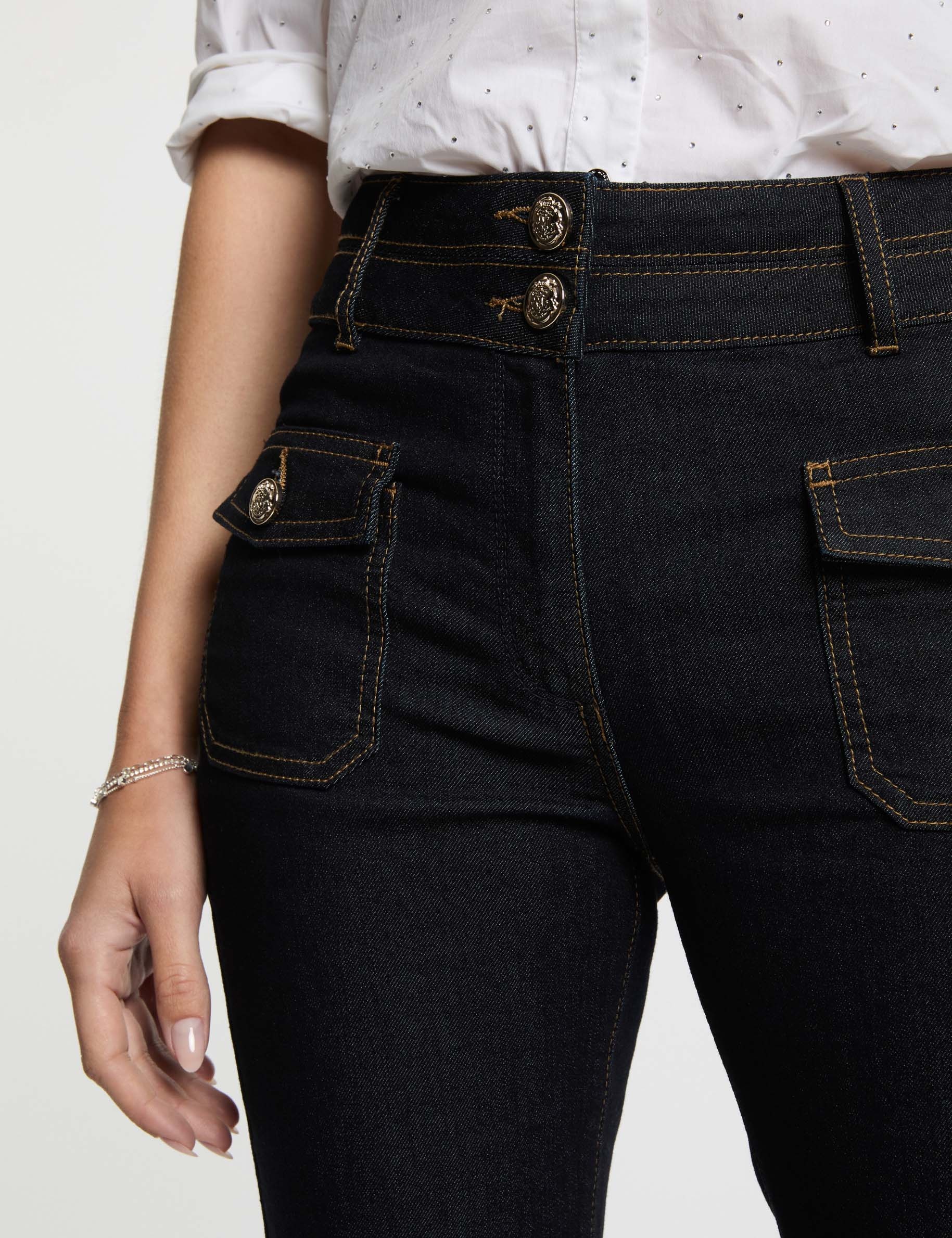 vaquero boot cut azul mujer Vaquero boot-cut azul mujer