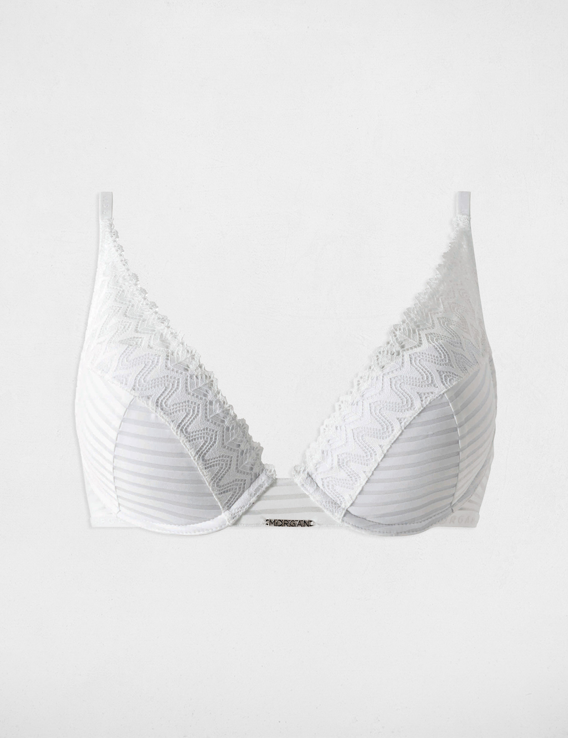 Sujetador preformado blanco mujer