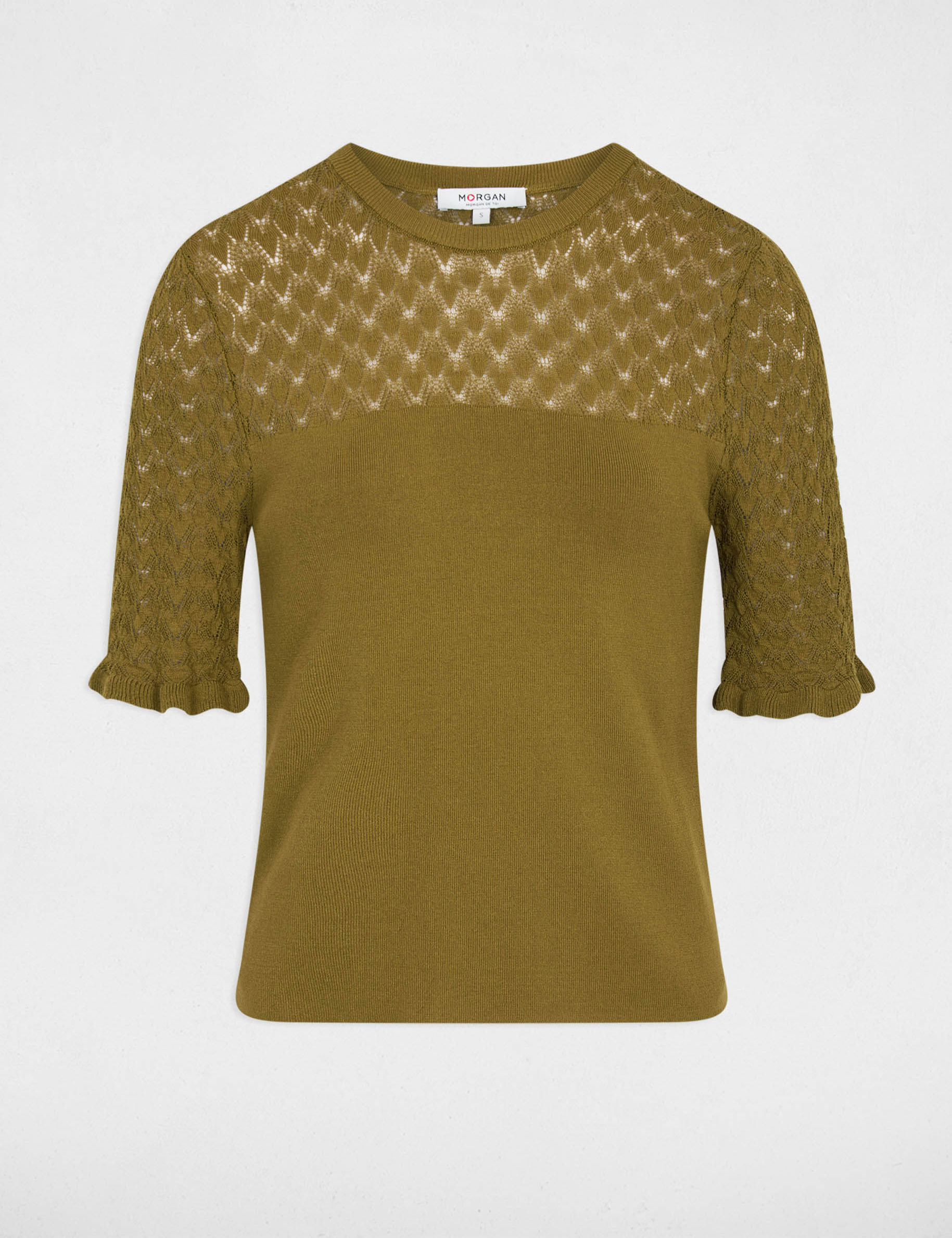 Jersey de mangas cortas mujer