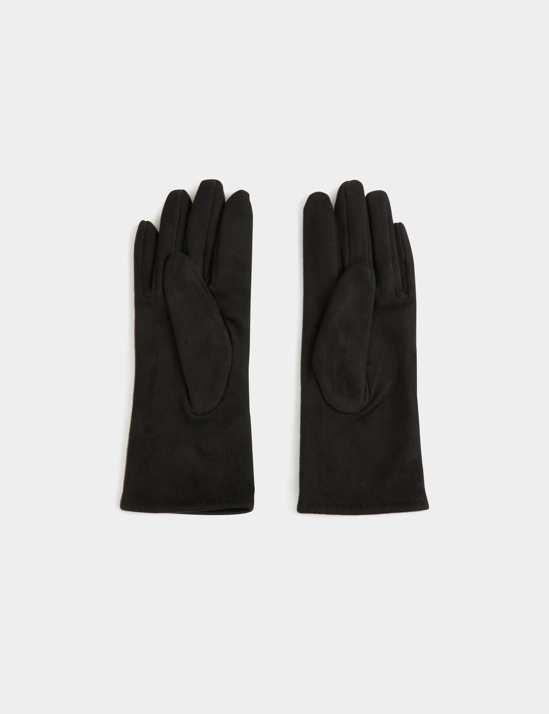 guantes con strass negro mujer Guantes con strass negro mujer