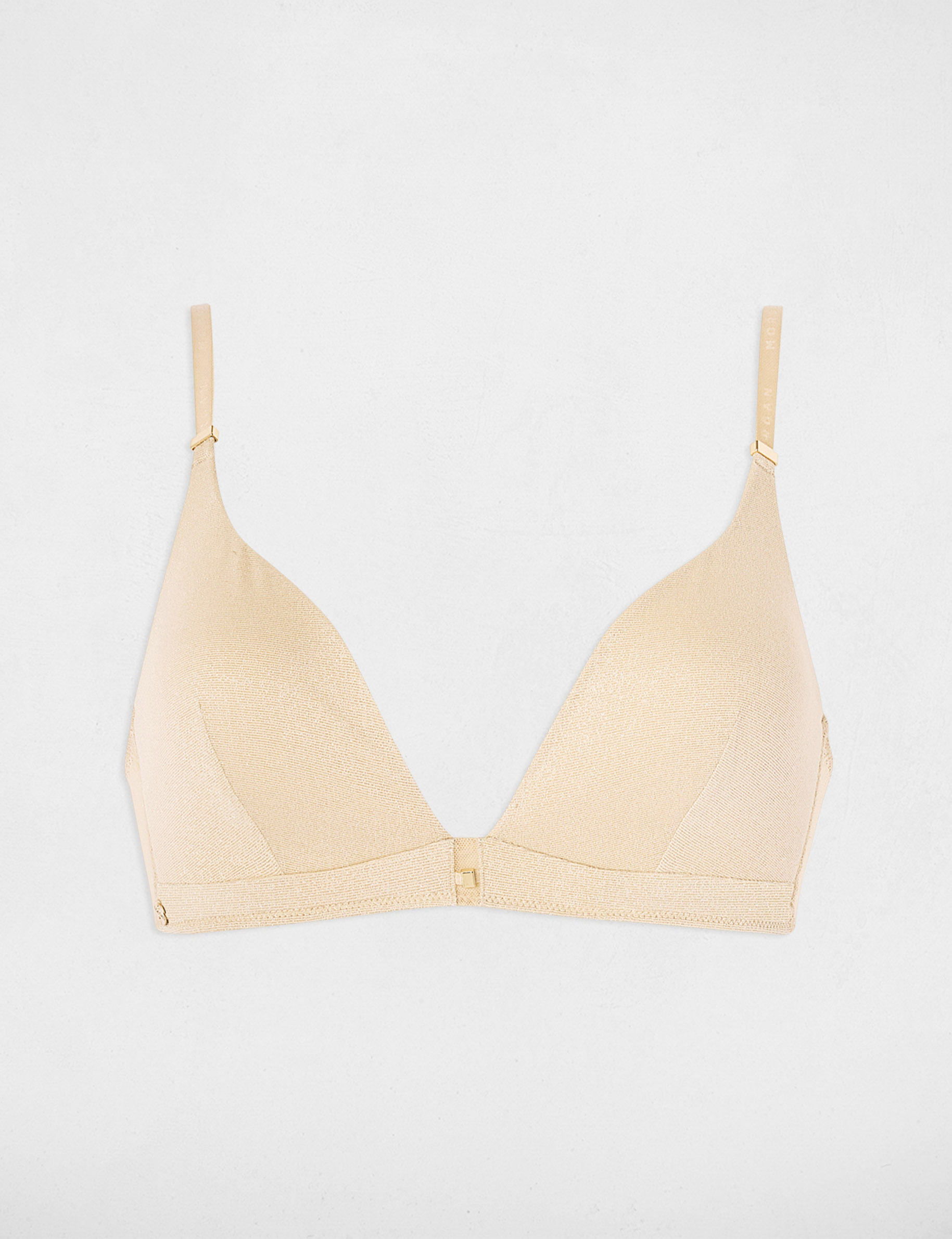 Sujetador color piel beige mujer