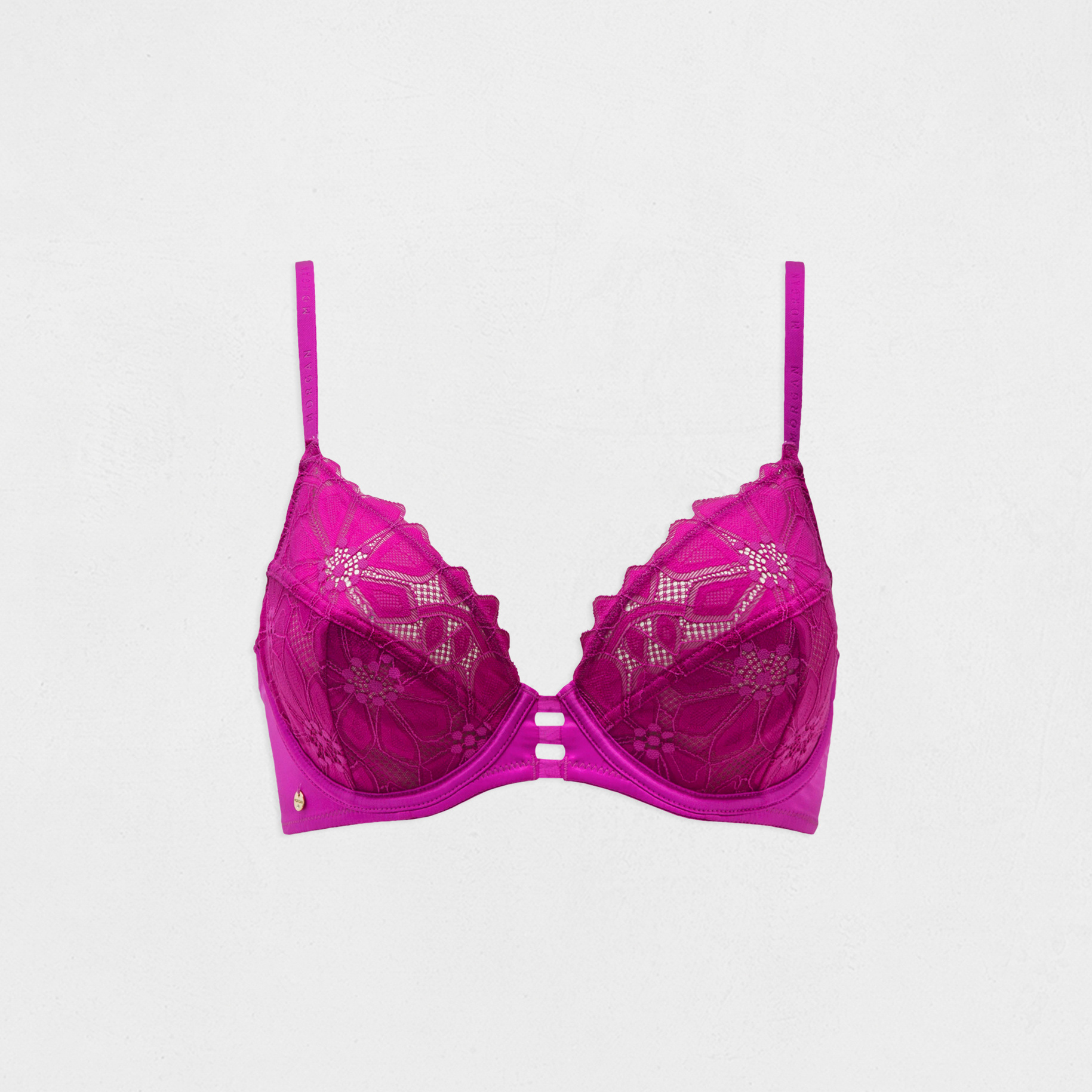 Sujetador con aros violeta mujer