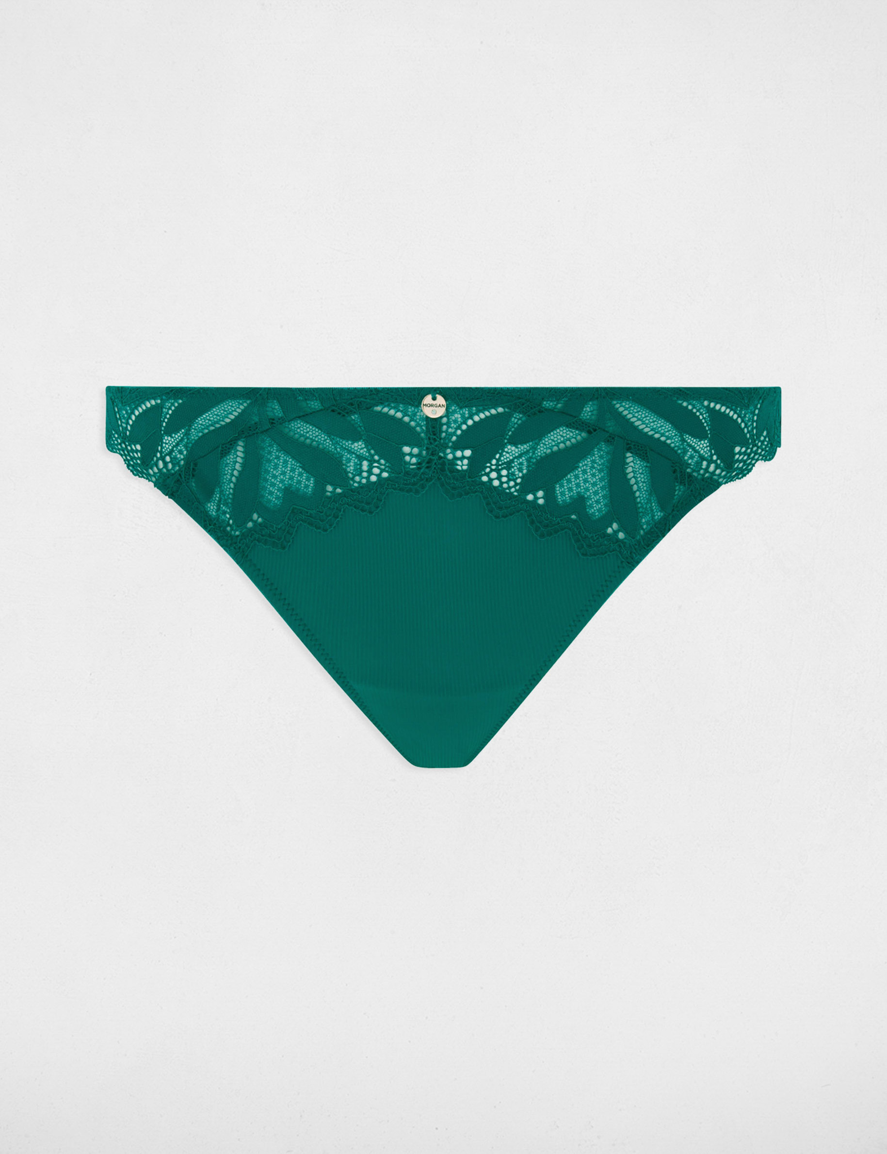tanga de encaje verde mujer Tanga de encaje verde mujer