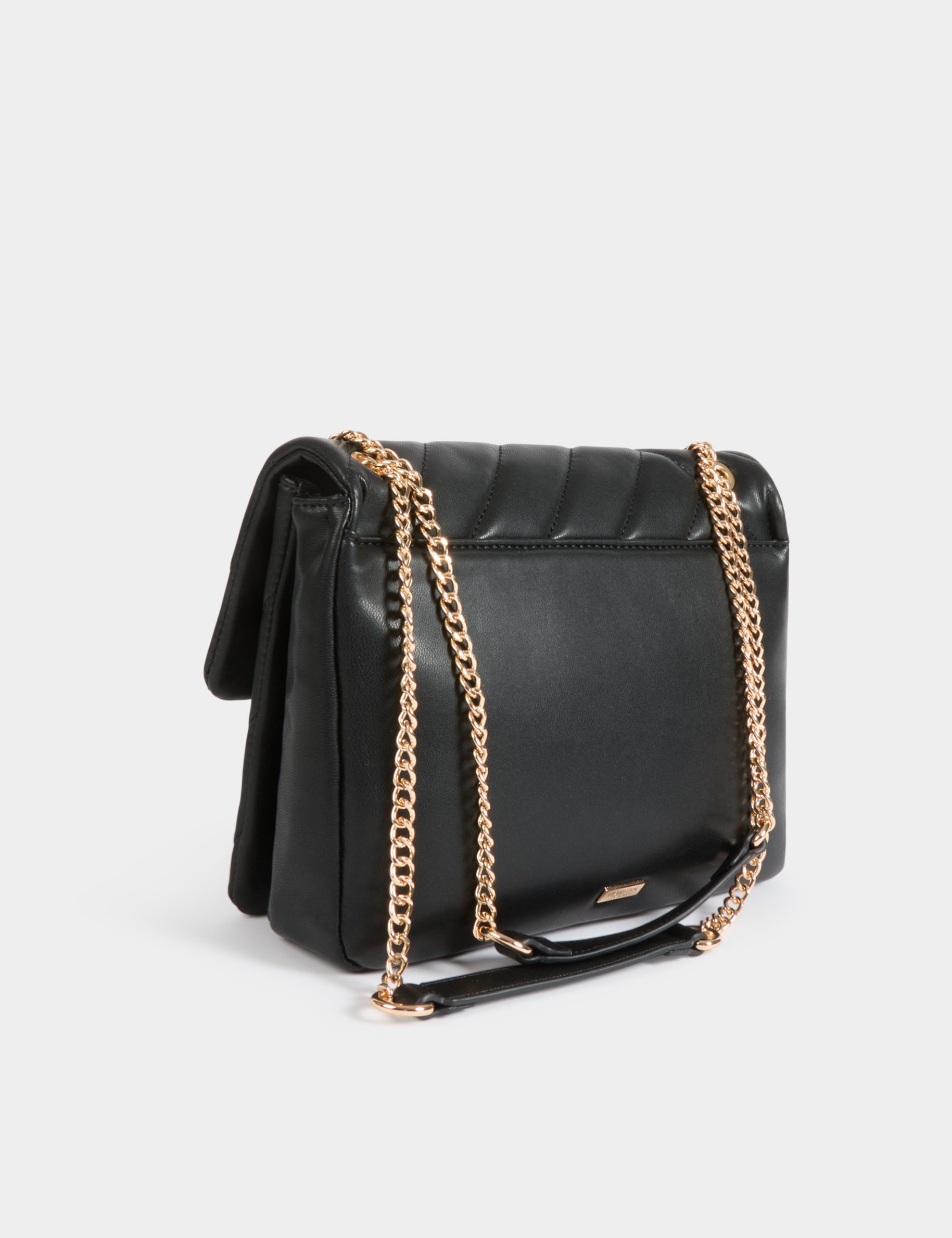 bolso acolchado negro mujer Bolso acolchado negro mujer