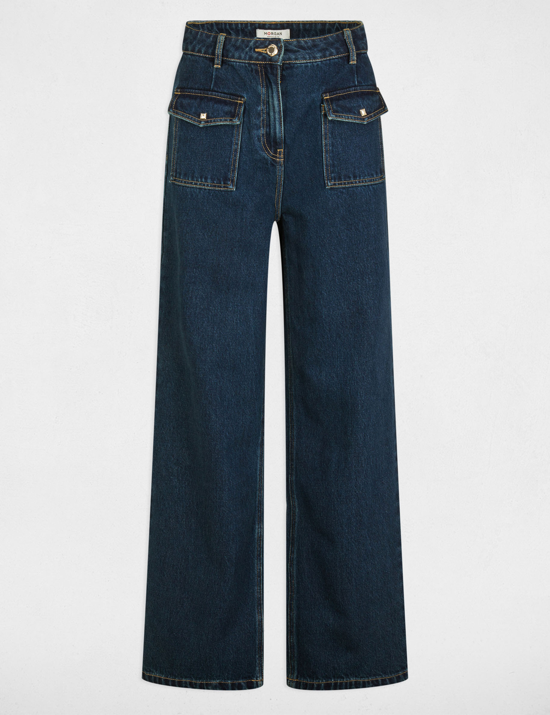 vaquero pernera ancha denim crudo mujer Vaquero pernera ancha denim crudo mujer