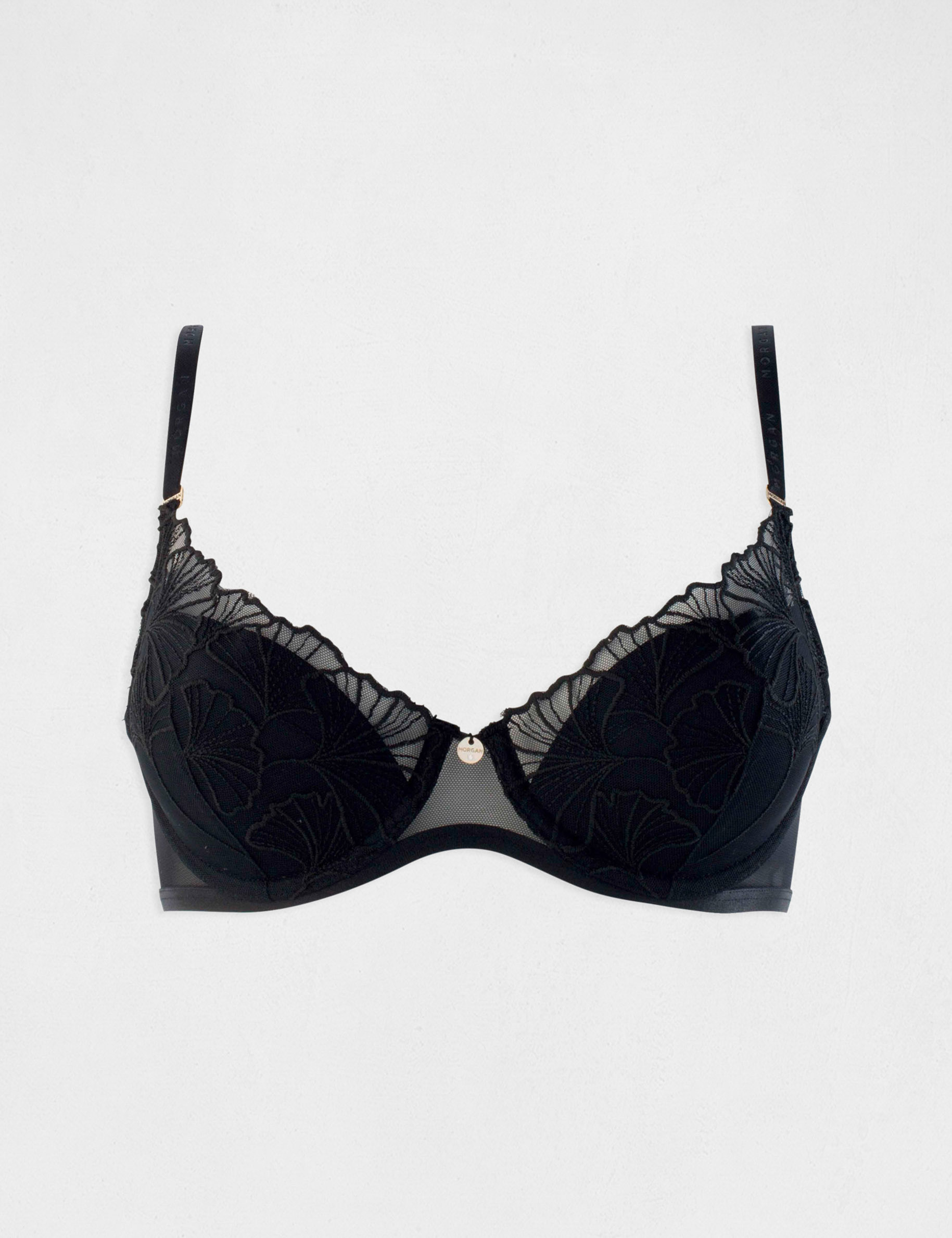 sujetador de copas negro mujer Sujetador de copas negro mujer