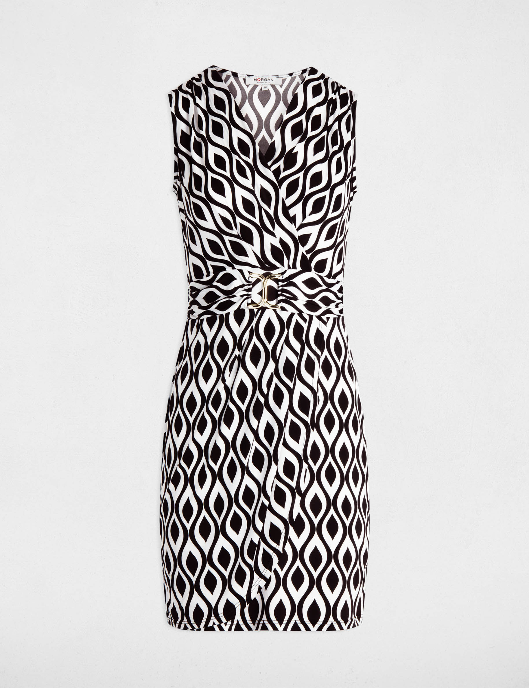 vestido corto estampado multicolor mujer Vestido corto estampado multicolor mujer