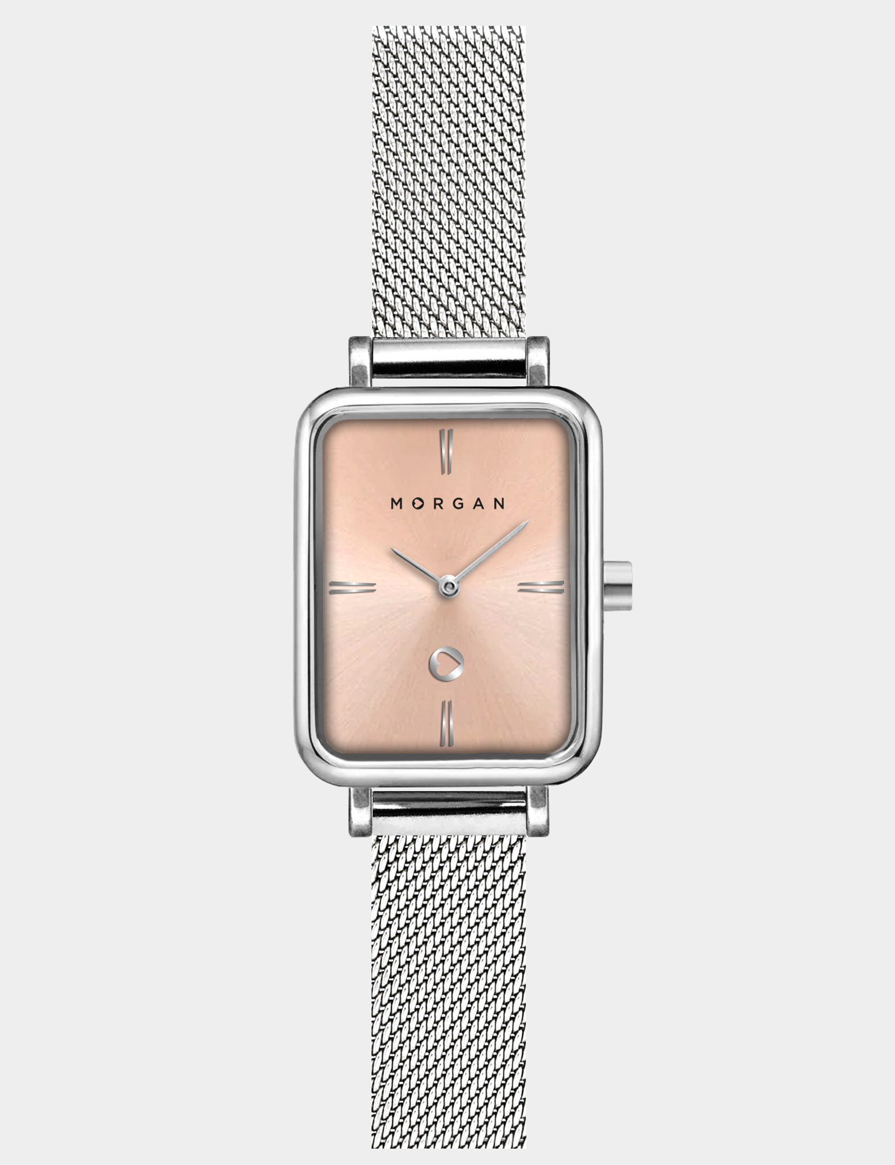 Reloj couleur argent mujer