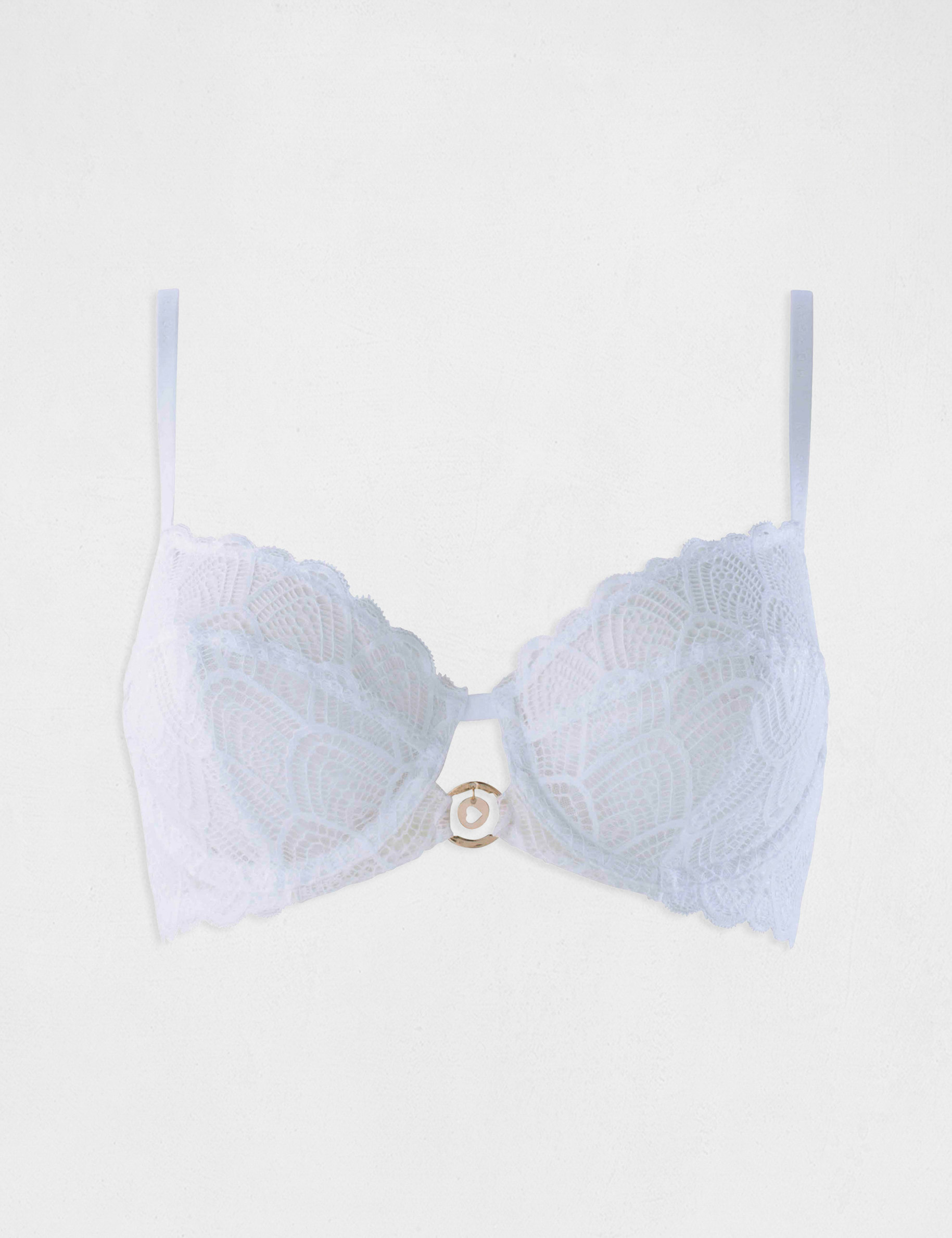 sujetador con aros blanco mujer Sujetador con aros blanco mujer