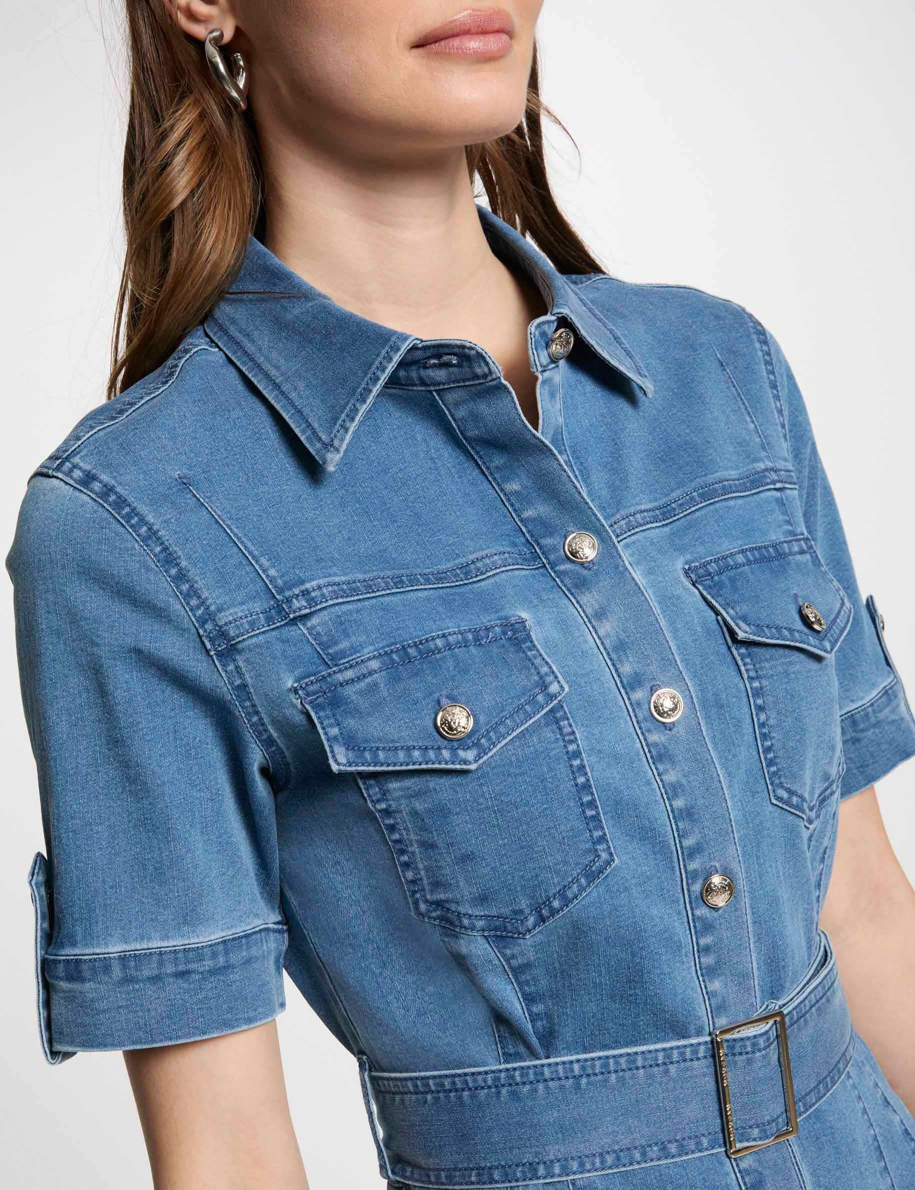 vestido corto vaquero denim stone mujer Vestido corto vaquero denim stone mujer