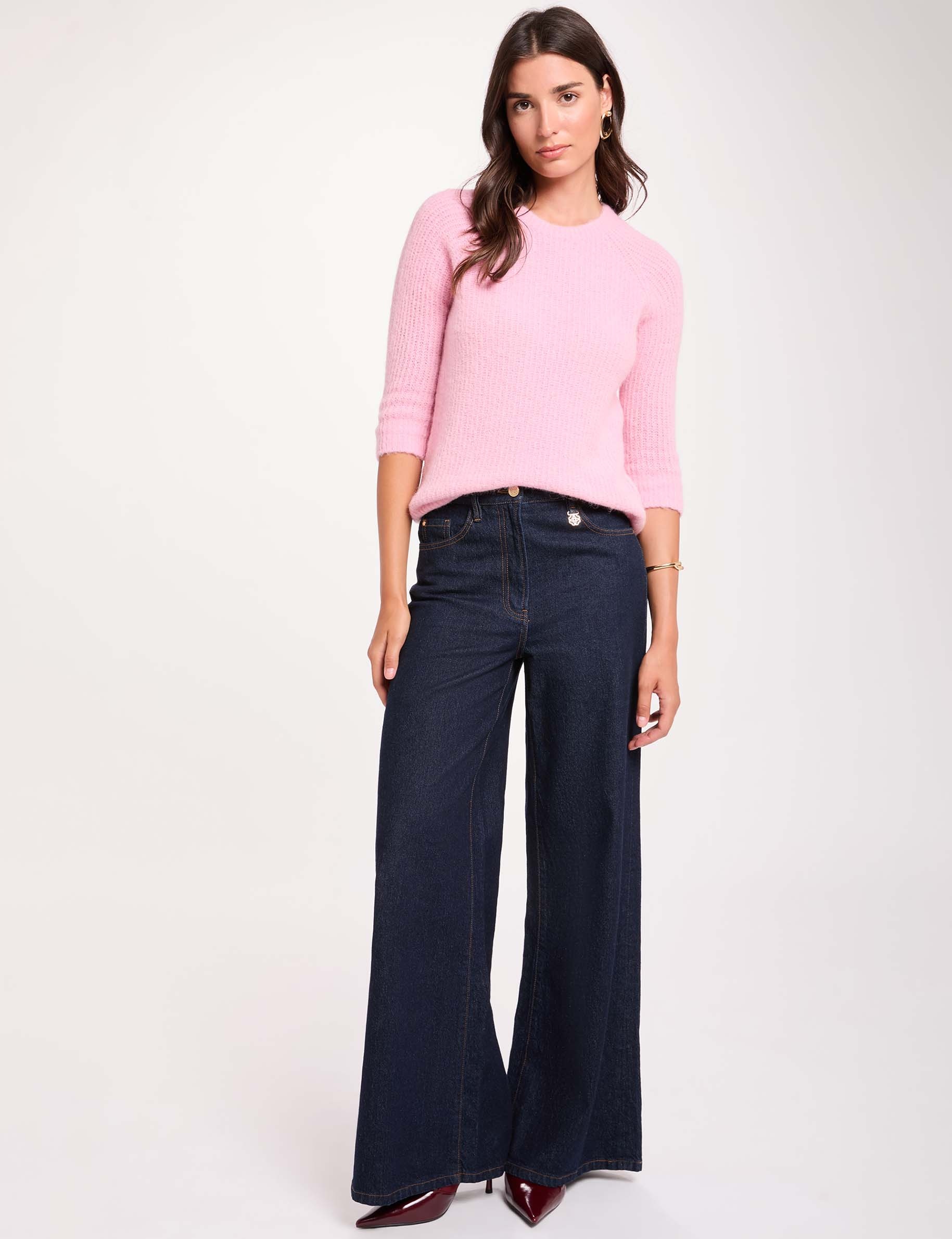 rosa pastel mujer