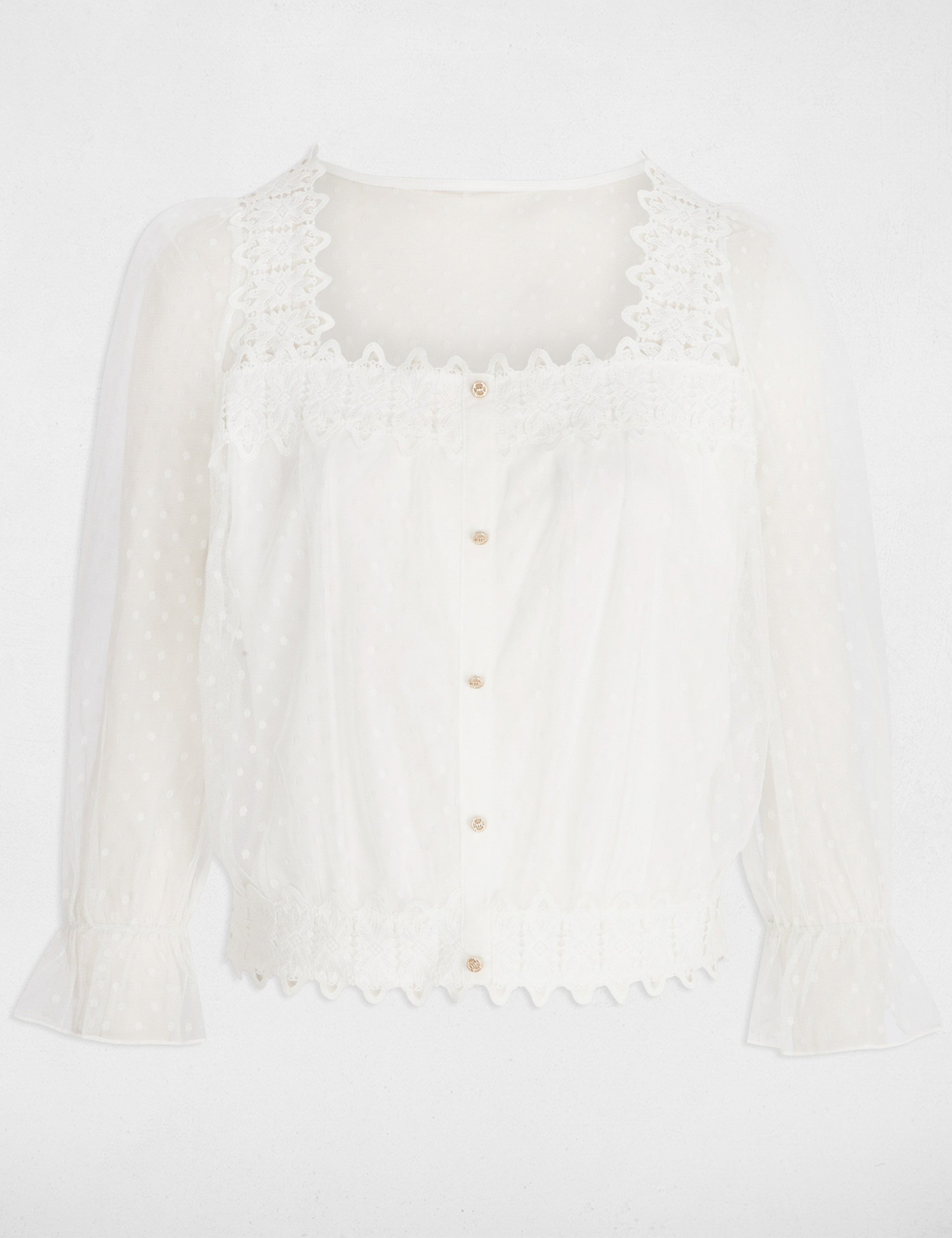 camiseta manga 34 plumeti blanco mujer Camiseta manga 3/4 plumeti blanco mujer