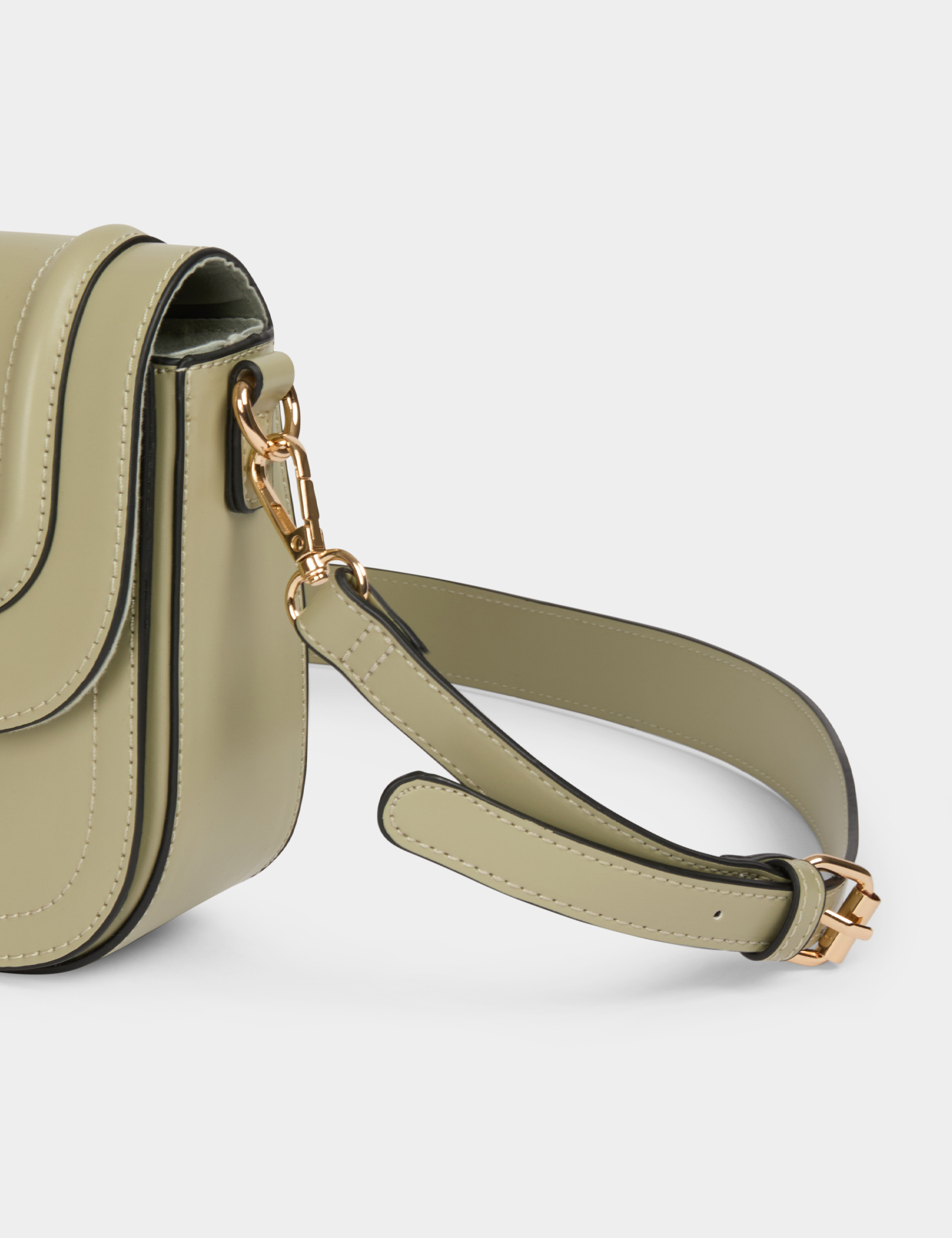 bolso con bandolera verde claro mujer Bolso con bandolera verde claro mujer