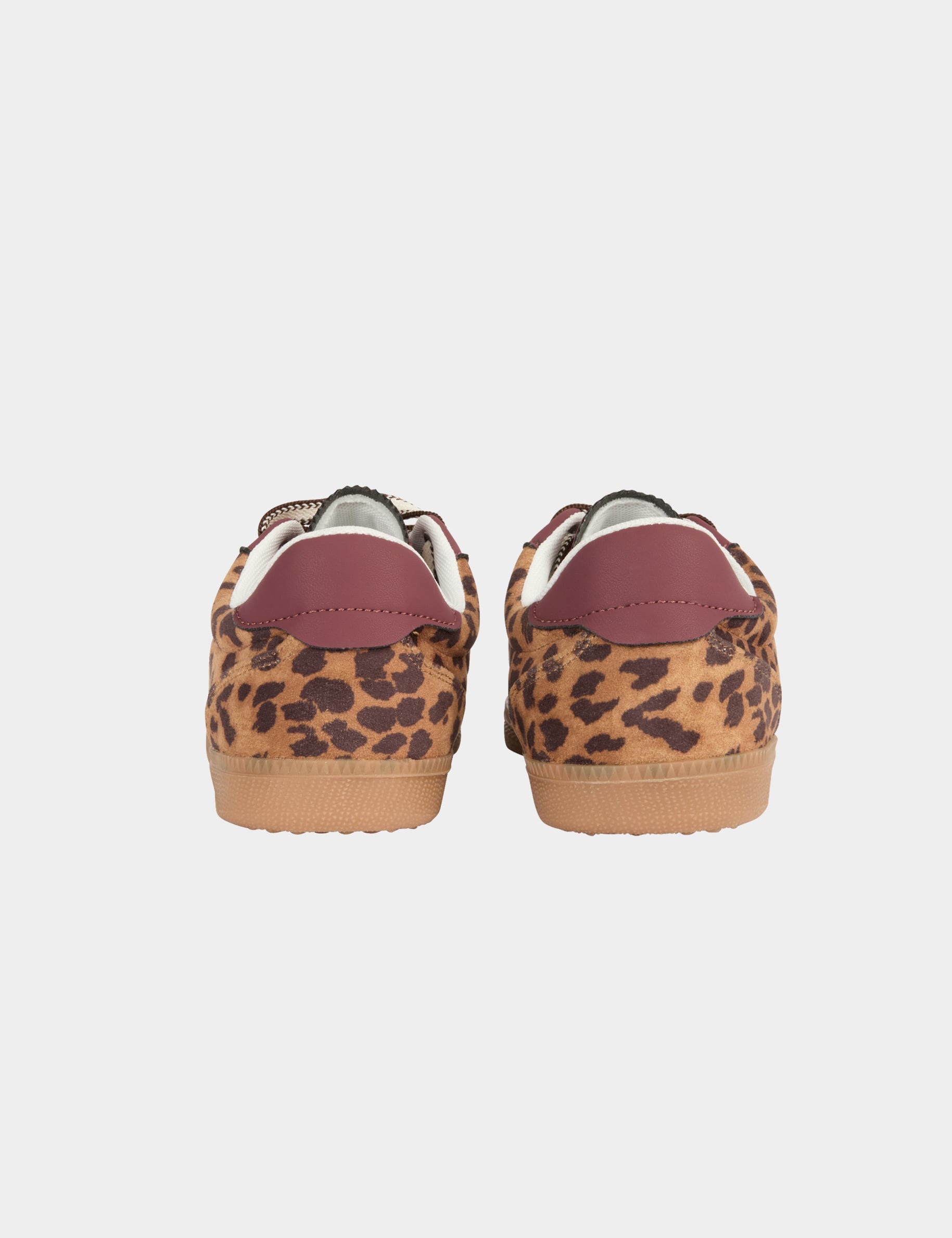 Zapatillas de piel sint&eacute;tica leopardo multicolor mujer