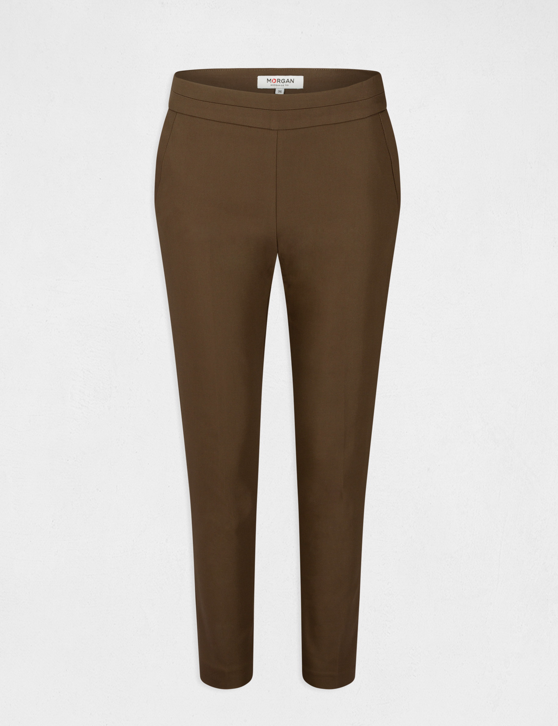 Pantalón cigarette estilo corto mujer Pantalón cigarette estilo corto mujer
